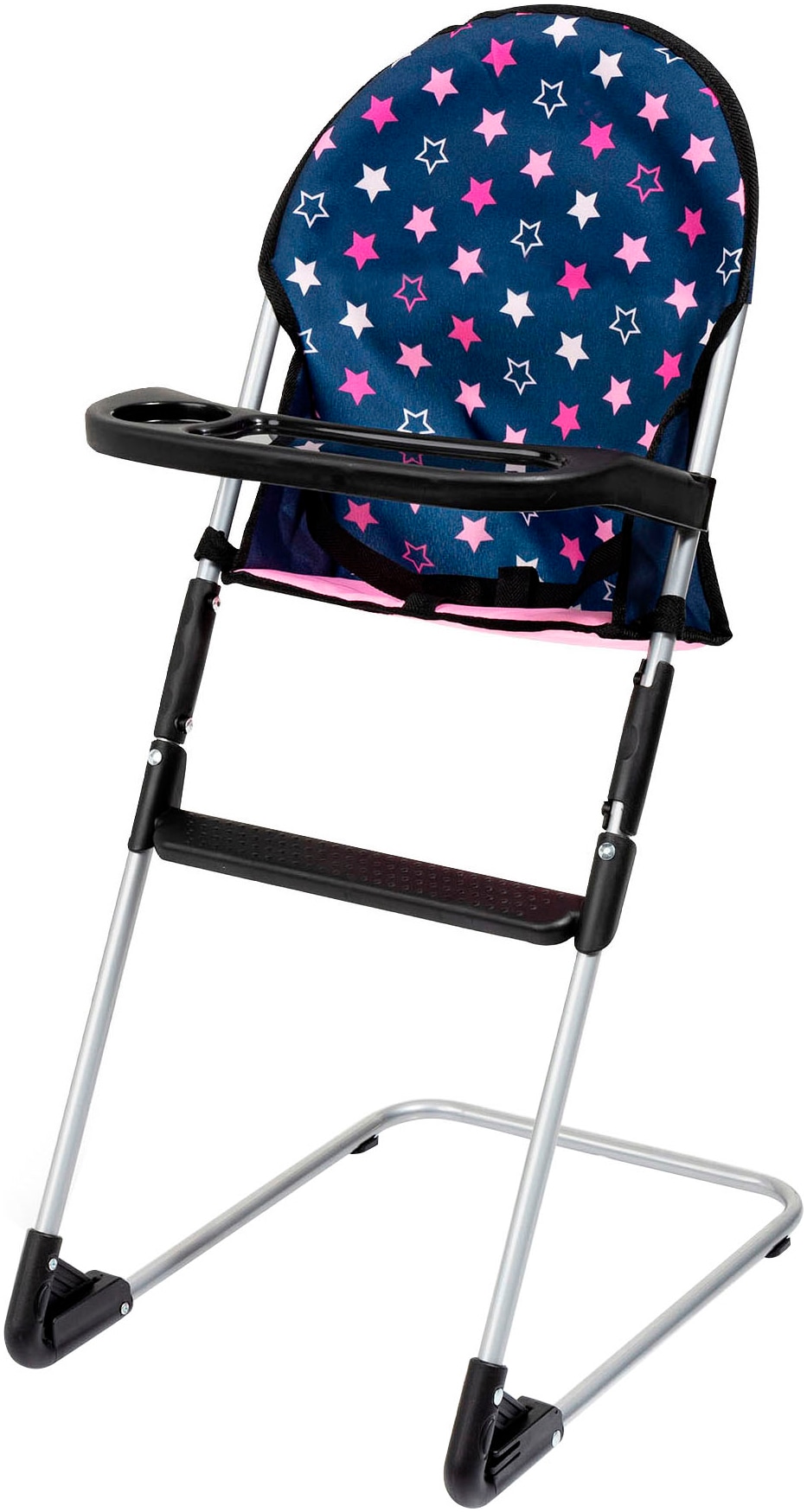 Bayer Kombi-Puppenwagen »Xeo Deluxe, blau/rosa«