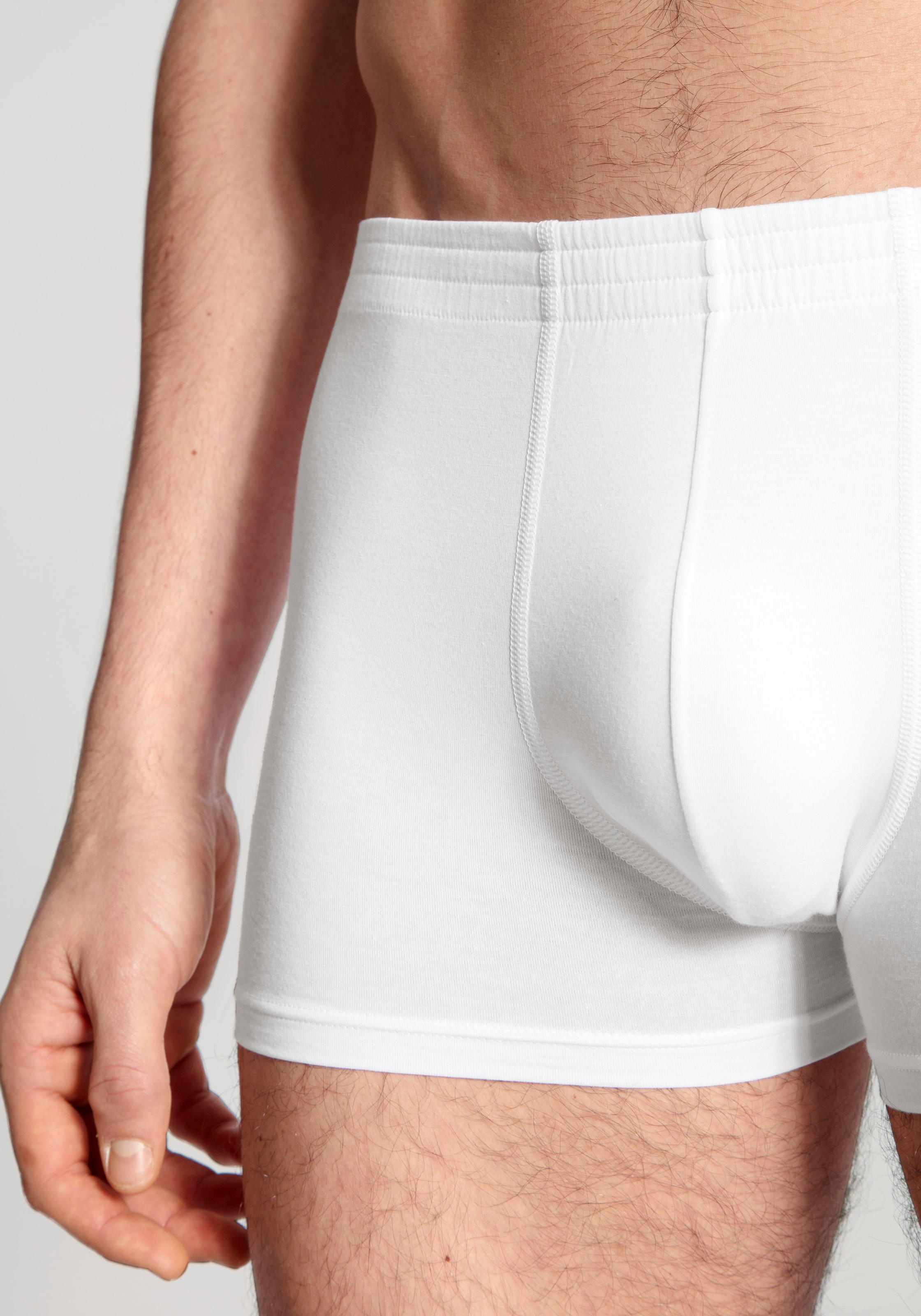 CALIDA Boxer »Focus« mit bezogenem Bund, Single Jersey, weiche Haptik, elastisch