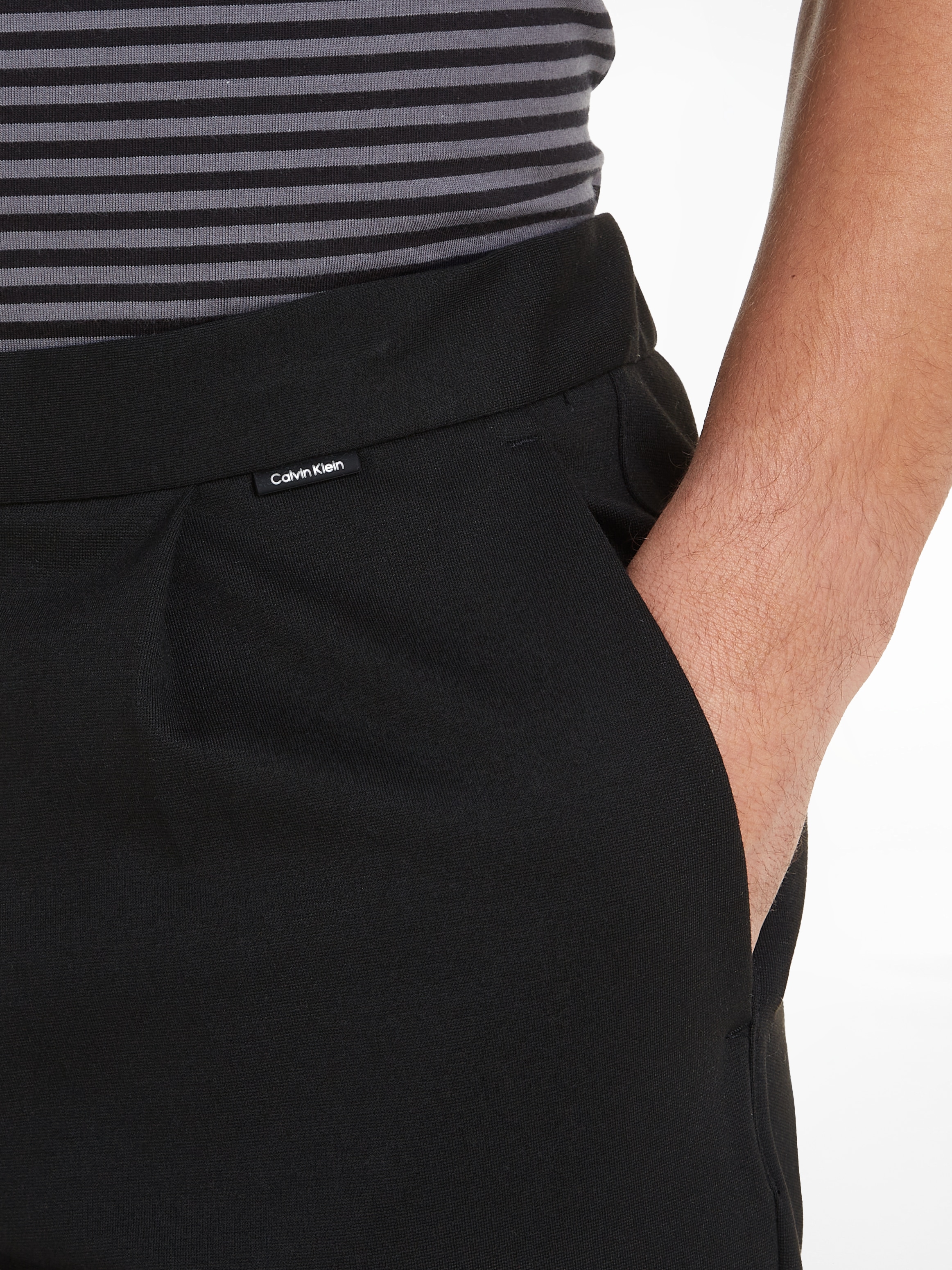 Calvin Klein Chinohose »COMFORT KNIT TAPERED PLEAT«