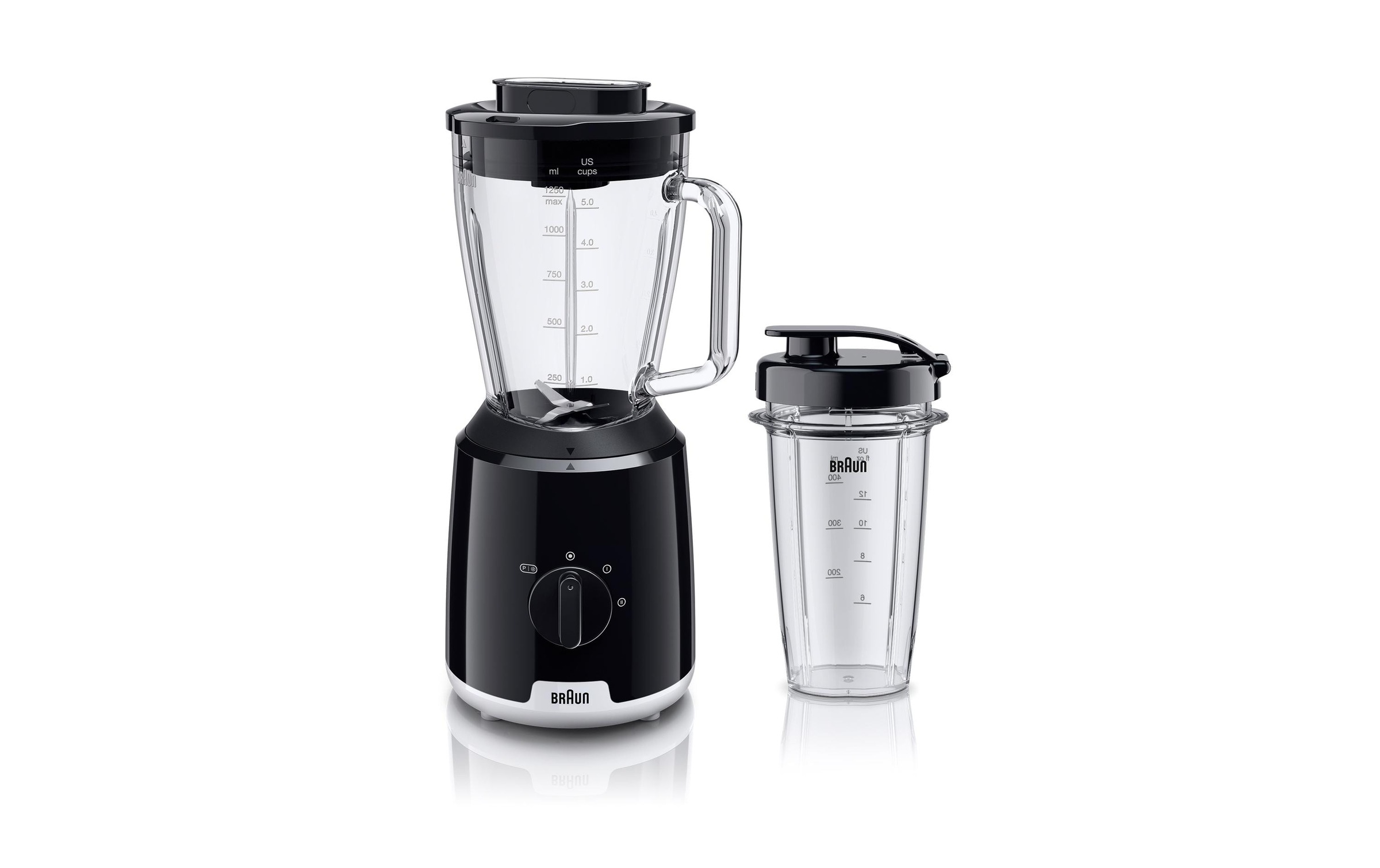 Braun Standmixer »PowerBlend 1 JB1051BK«, 600 W