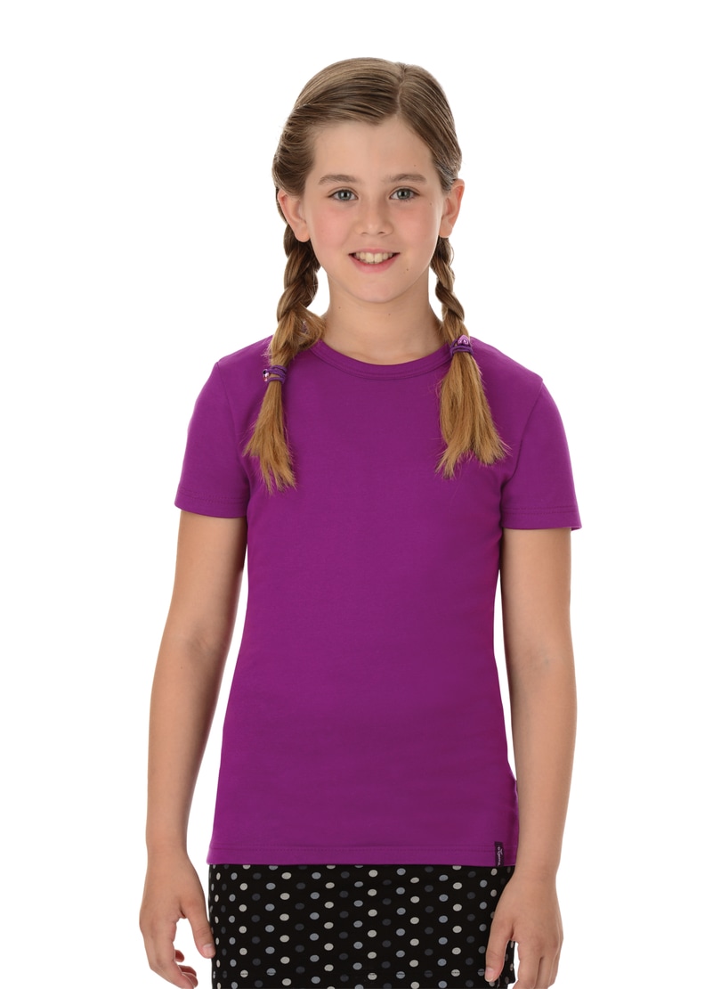 T-Shirt »TRIGEMA T-Shirt aus Baumwolle/Elastan«, (1 tlg.)