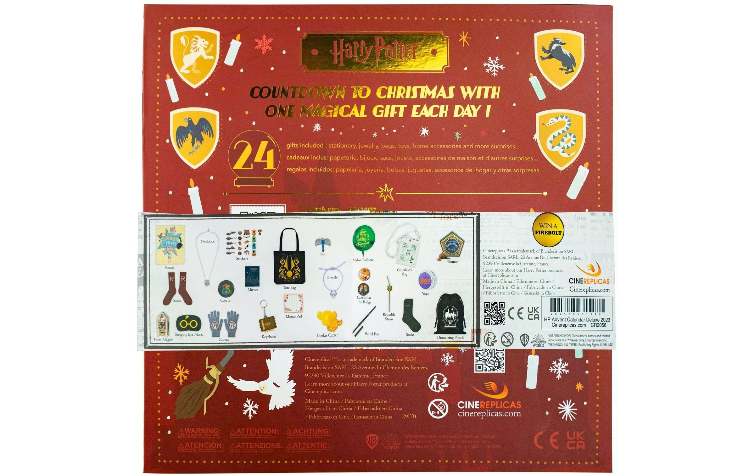 Adventskalender »GAME Harry Potter – Deluxe Advent Kalender«, ab 8 Jahren