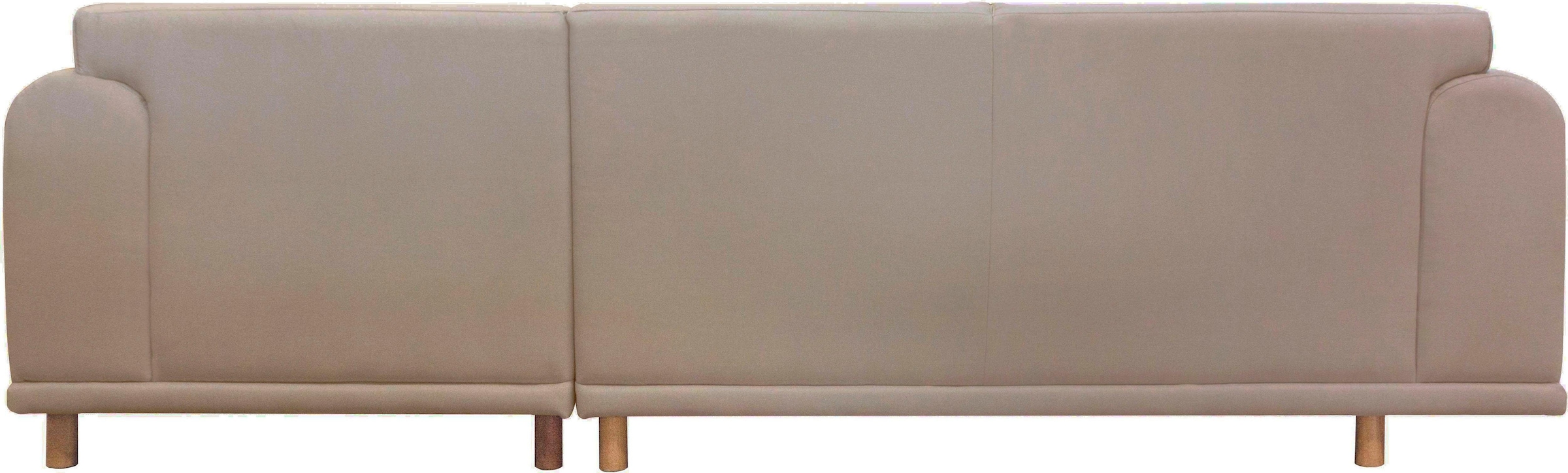 andas Ecksofa »Maroon L-Form«, in skandinavischem Design, mit losen Kissen