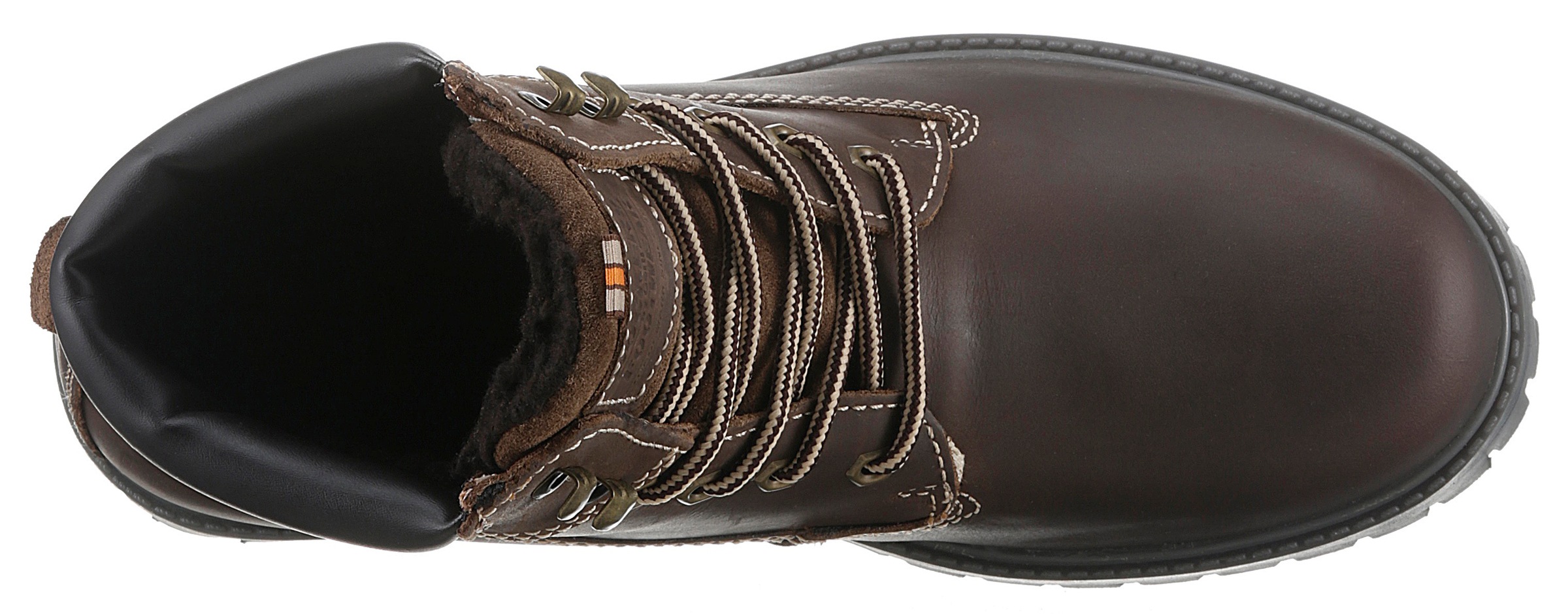Dockers by Gerli Bottes d'hiver  Workerboots, Schnürstiefel mit Blockabsatz