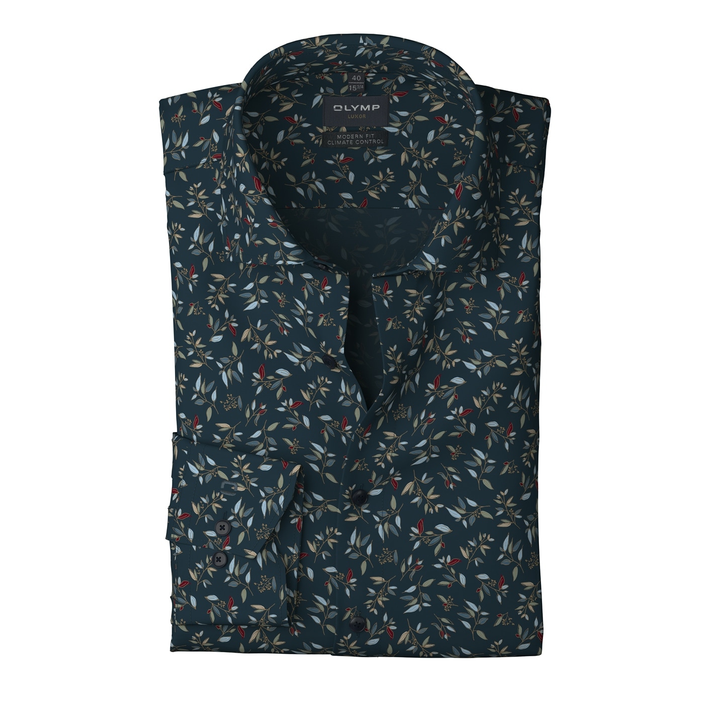 OLYMP Chemise à manches longues »24/7 - Luxor modern fit« Climate Control, Global-Kentkragen, modern fit, Businesshemd