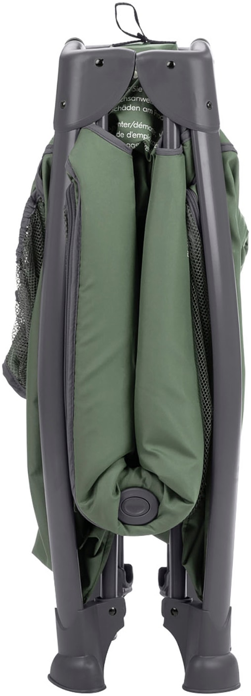 Hauck Lit de voyage pour bébé »Play N Relax Center, darkgreen« inkl. Neugeboreneneinhang, Wickelmulde, Ausstieg, Räder