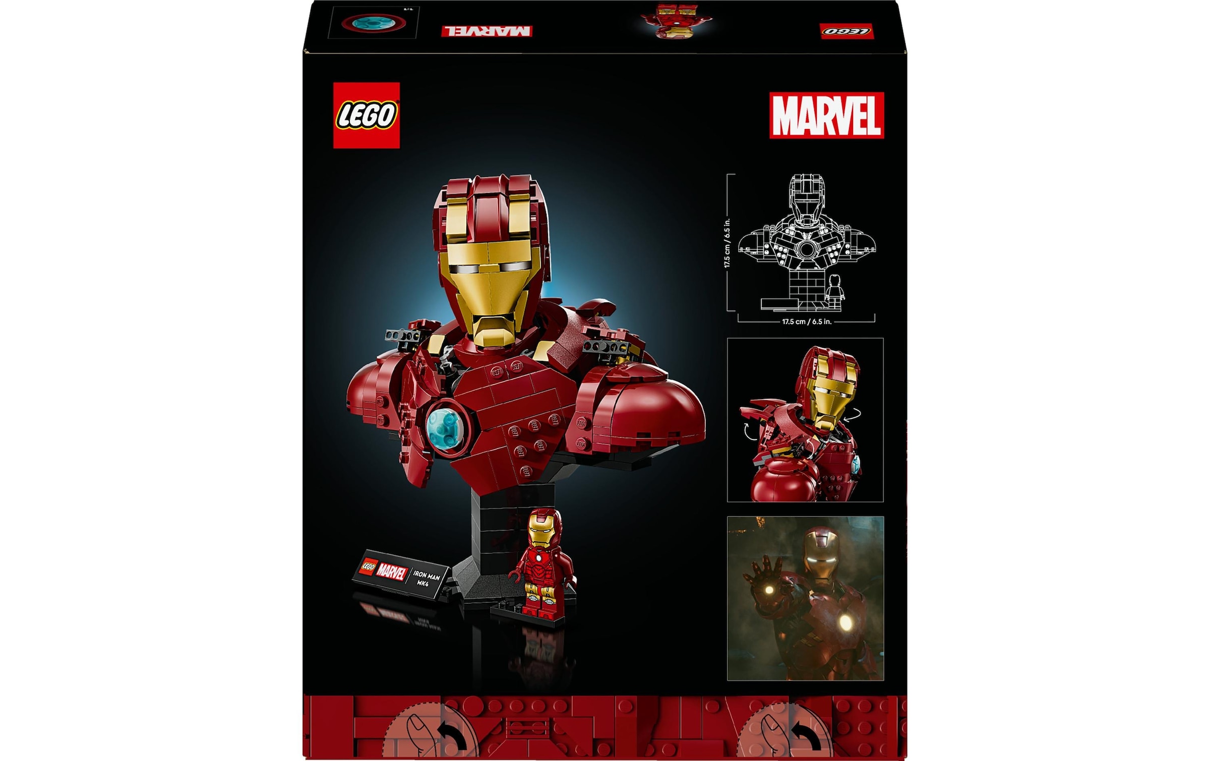 LEGO® Spielbausteine »Marvel Super Heroes Iron Man MK4 76327«