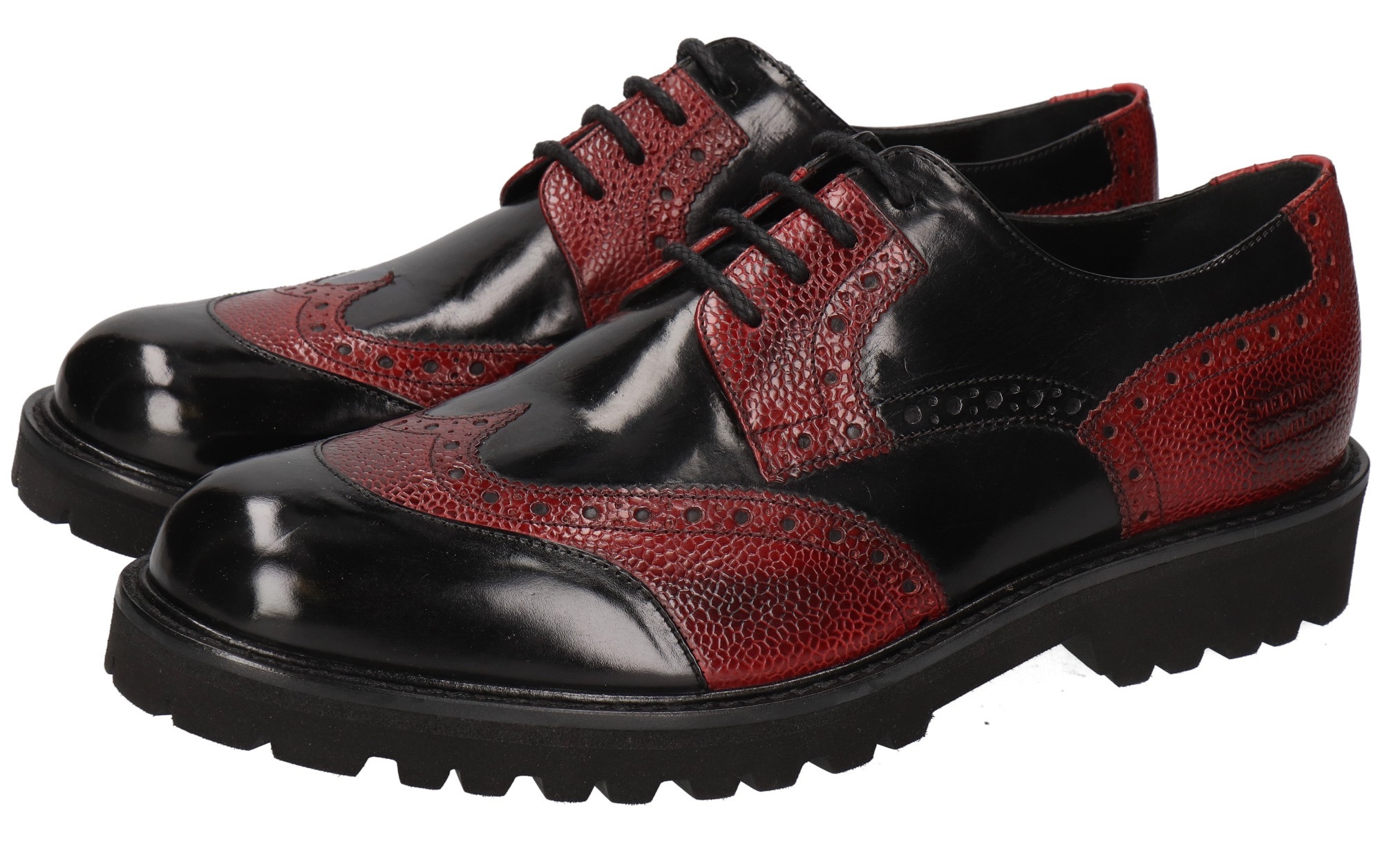 Melvin & Hamilton Budapester »Pierce 30 - vegetabil gegerbt«, Brogue, Budapester, Business Schuh mit...