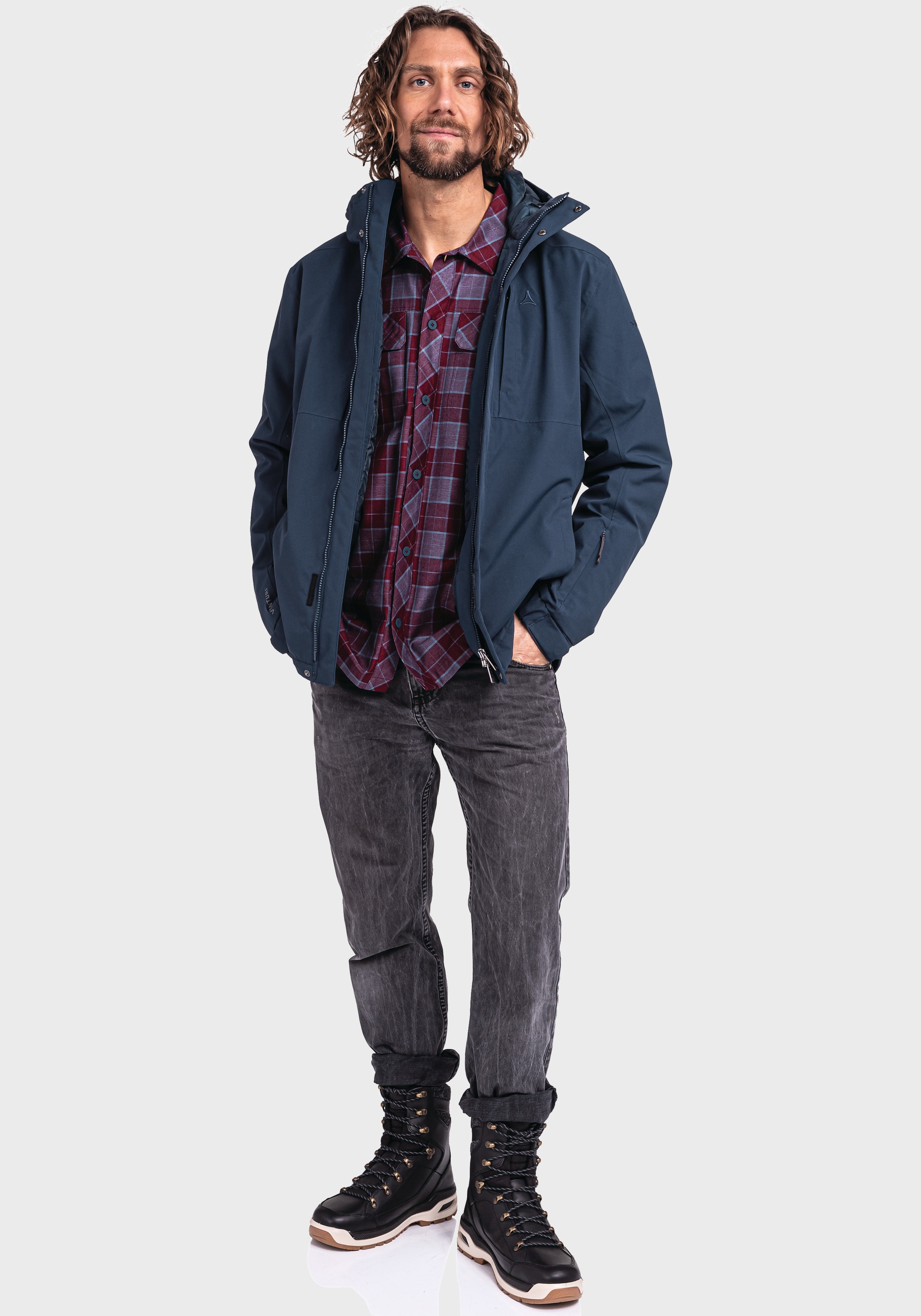 Schöffel Outdoorjacke »Ins Jacket Antwerpen M«, mit Kapuze
