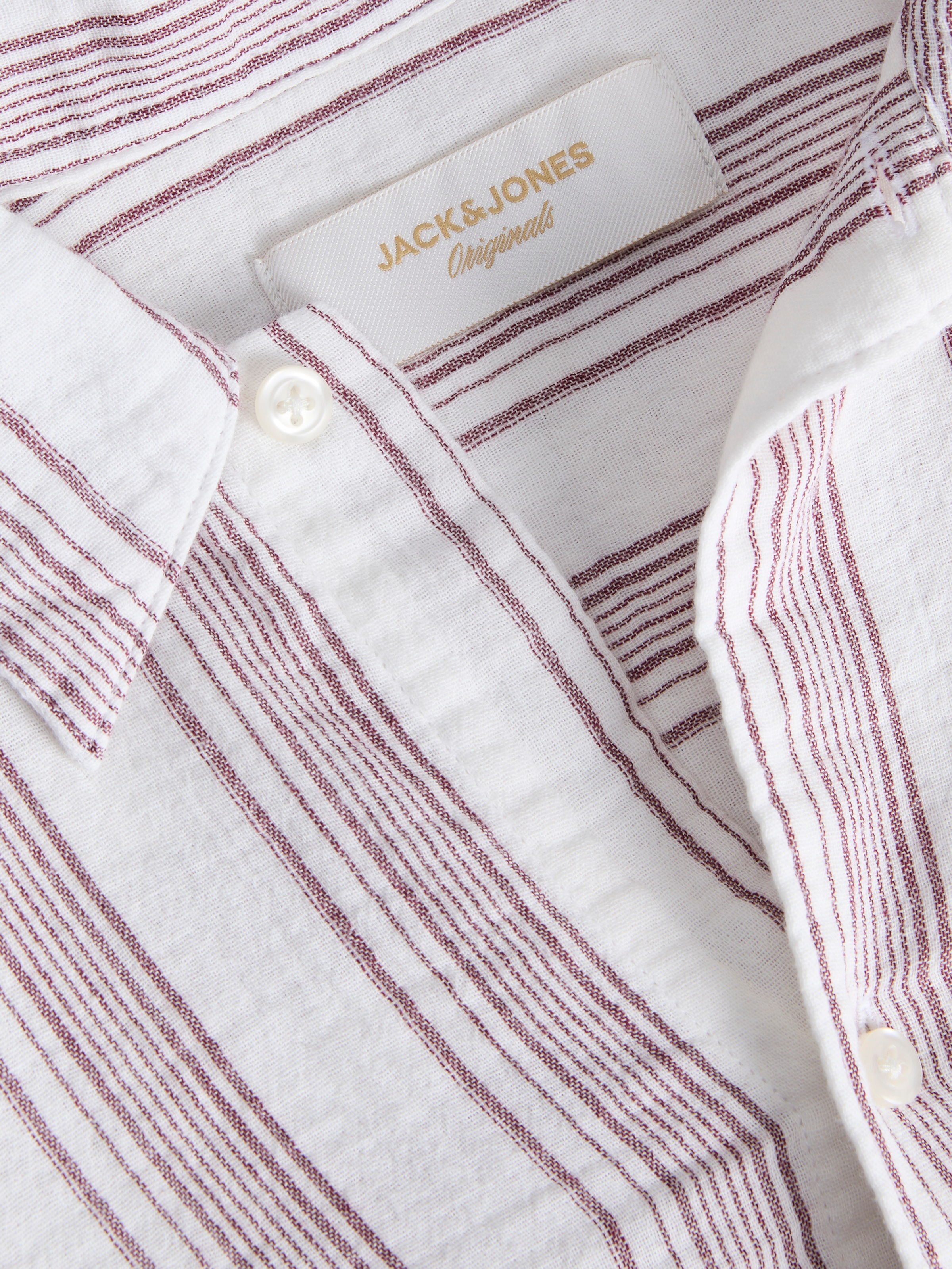 Jack & Jones Kurzarmhemd »JORNANTUCKET DOUBLE CLOTH SHIRT SS EA26«