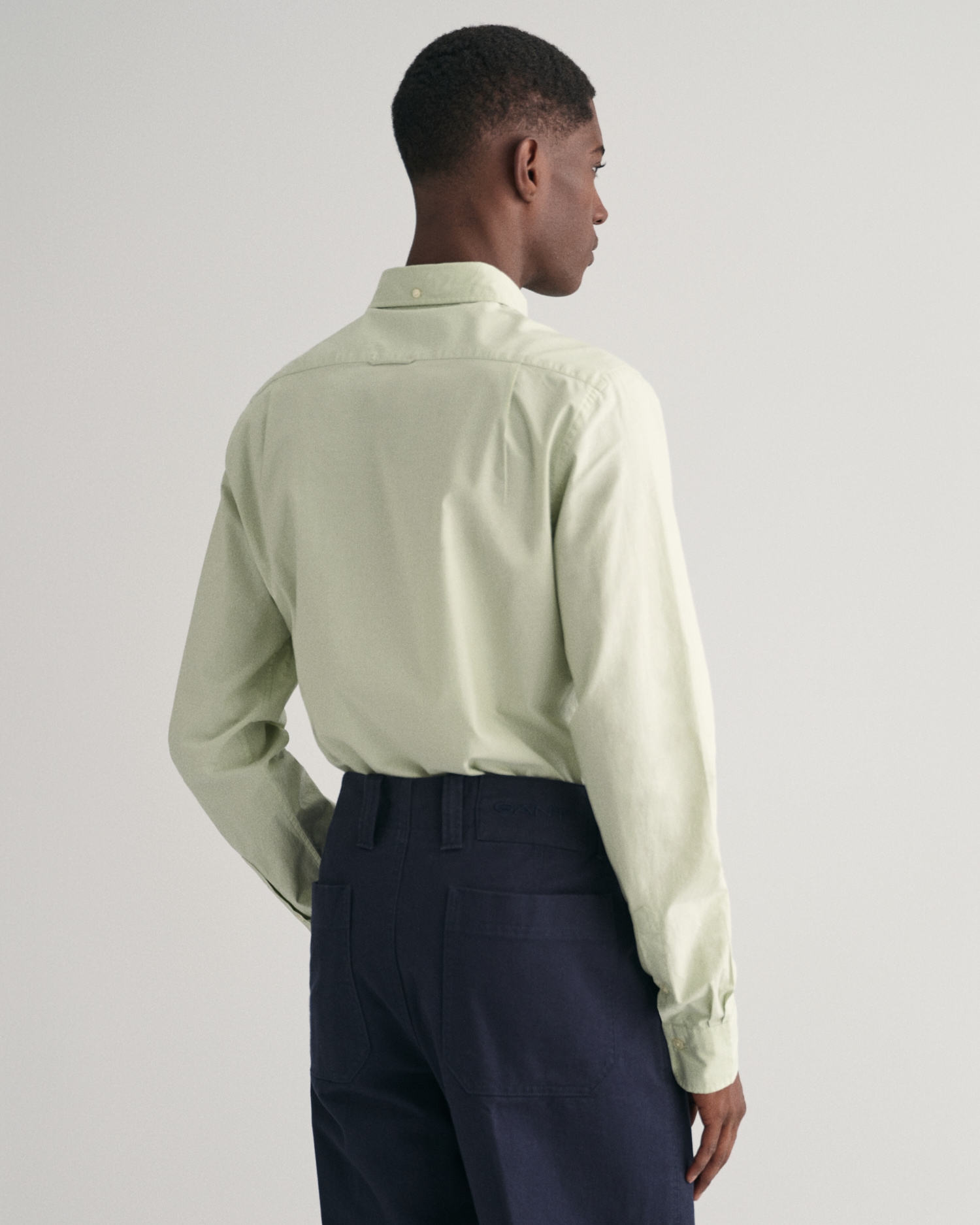 Gant Langarmhemd »Slim Fit Popeline Hemd leichte Baumwolle strapazierfähig pflegeleicht«, mit klassischer Logostickerei auf der Brust