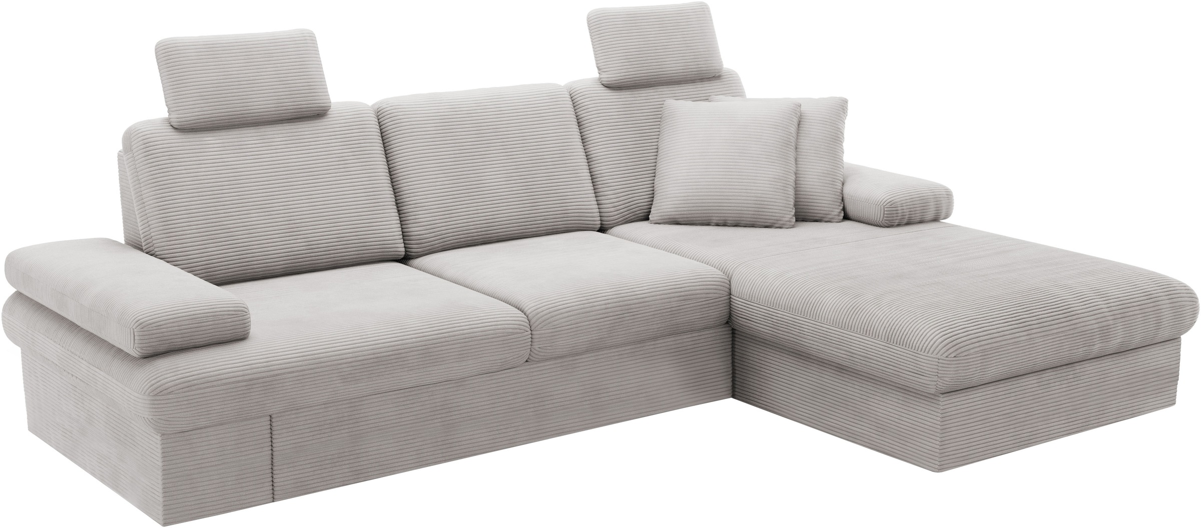 sit&more Ecksofa »Moreno«, mit Armteilverstellung,wahlweise mit Bettfunktion