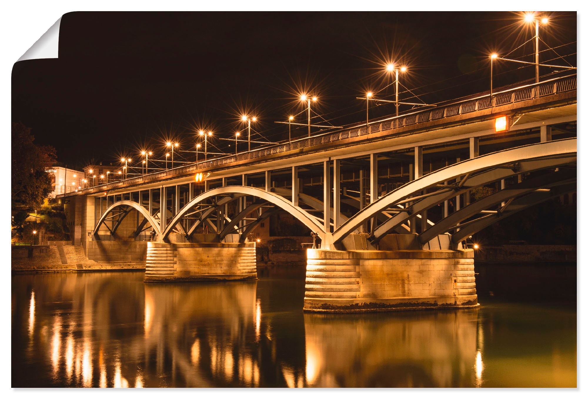 Image of Artland Wandbild »Nacht«, Schweiz, (1 St.) bei Ackermann Versand Schweiz