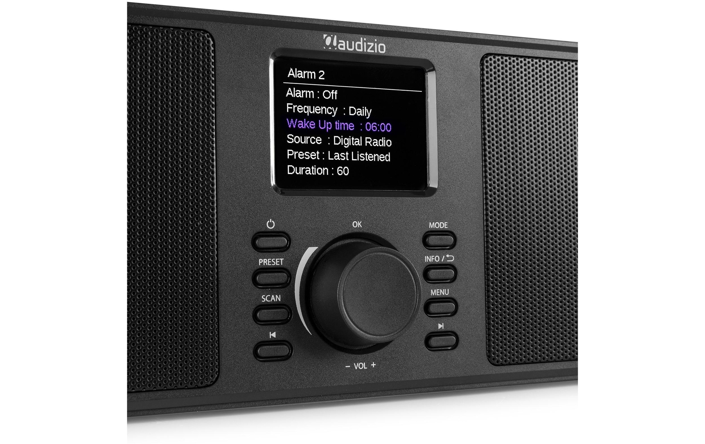 Digitalradio (DAB+) »Audizio Monza«, (FM-Tuner-Digitalradio (DAB+) 50 W)