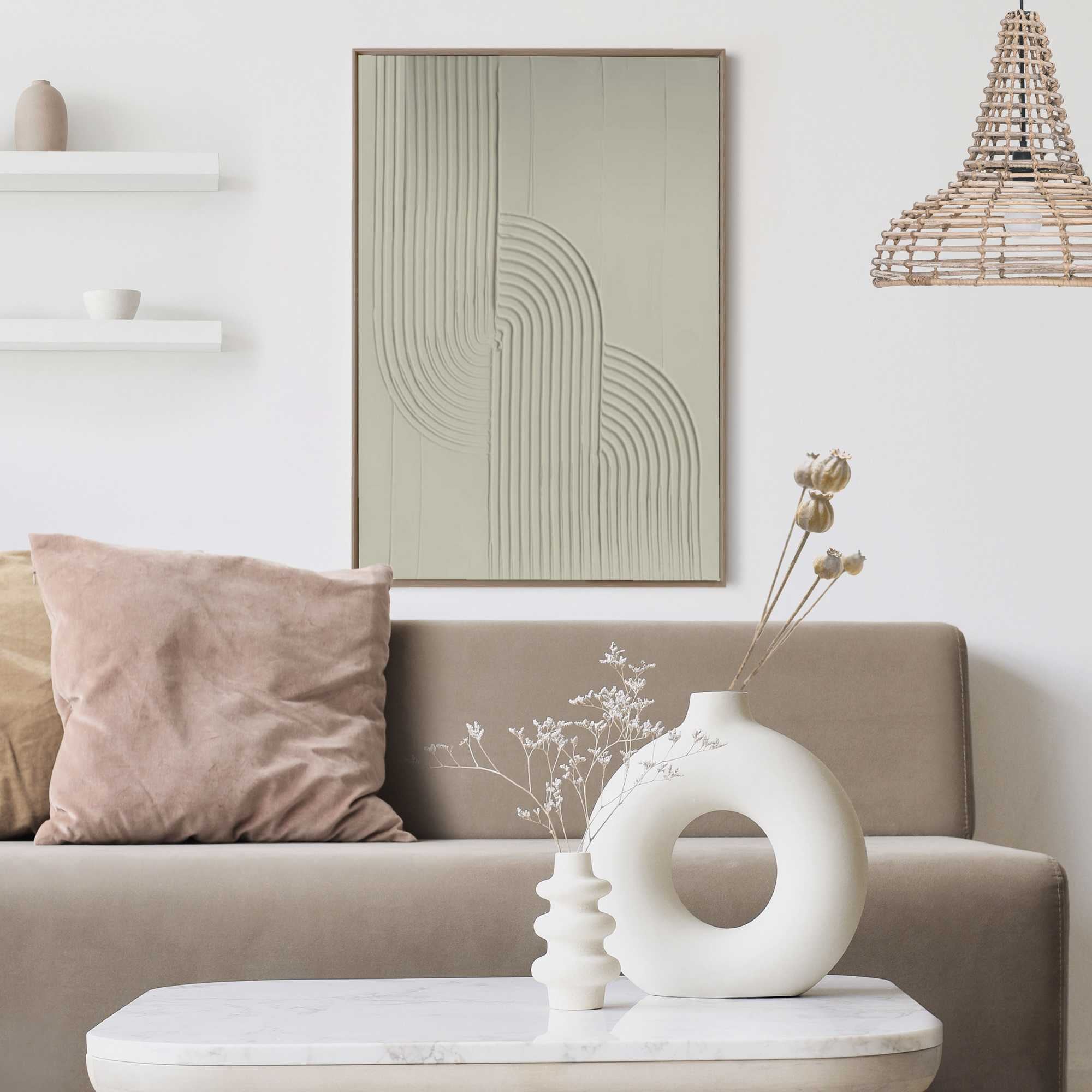 Image of Reinders Wandbild "Knot"