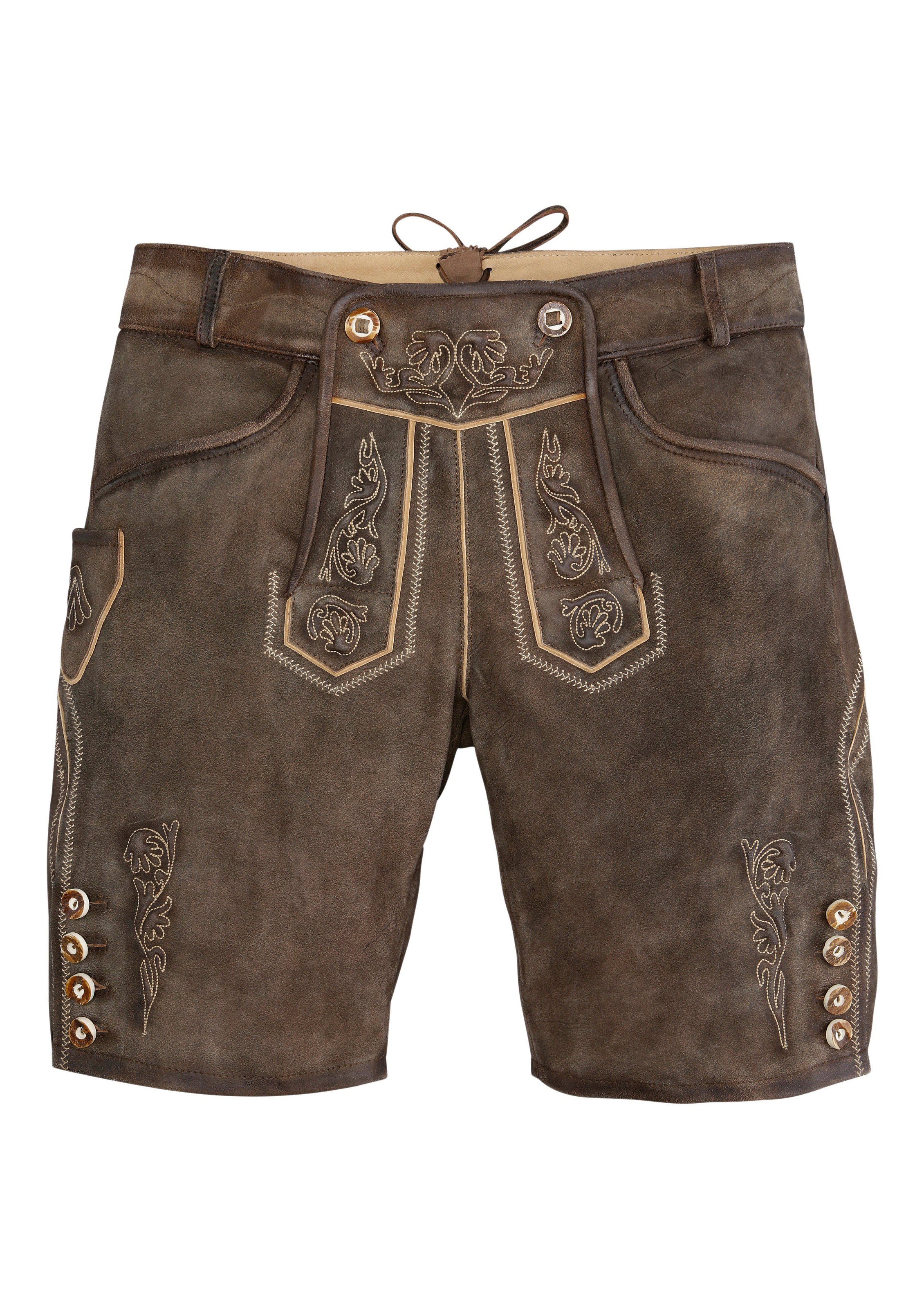 Image of MarJo Trachtenlederhose, Herren, mit Stickerei bei Ackermann Versand Schweiz