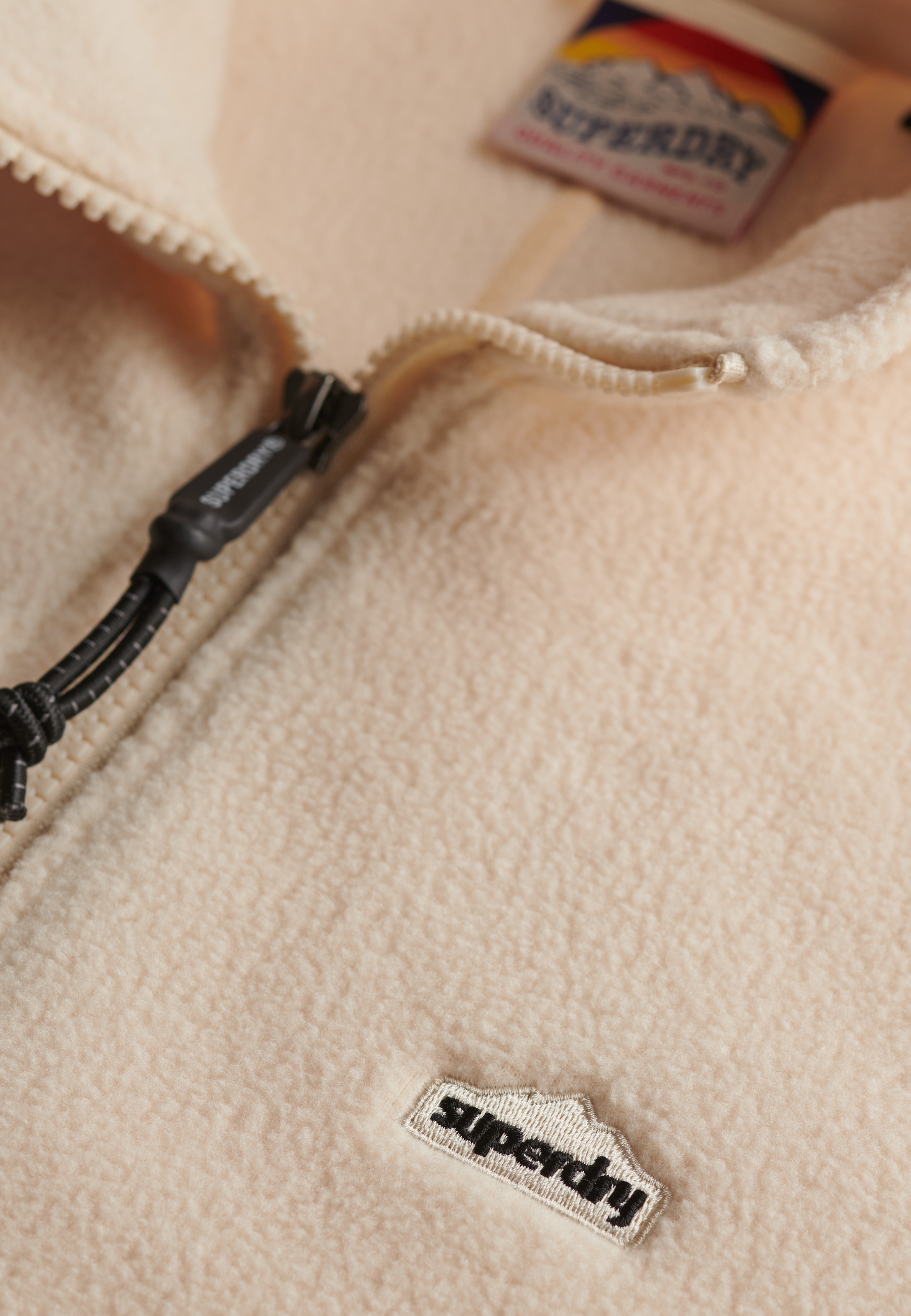 Superdry Fleecepullover »POLAR FLEECE HALF ZIP«