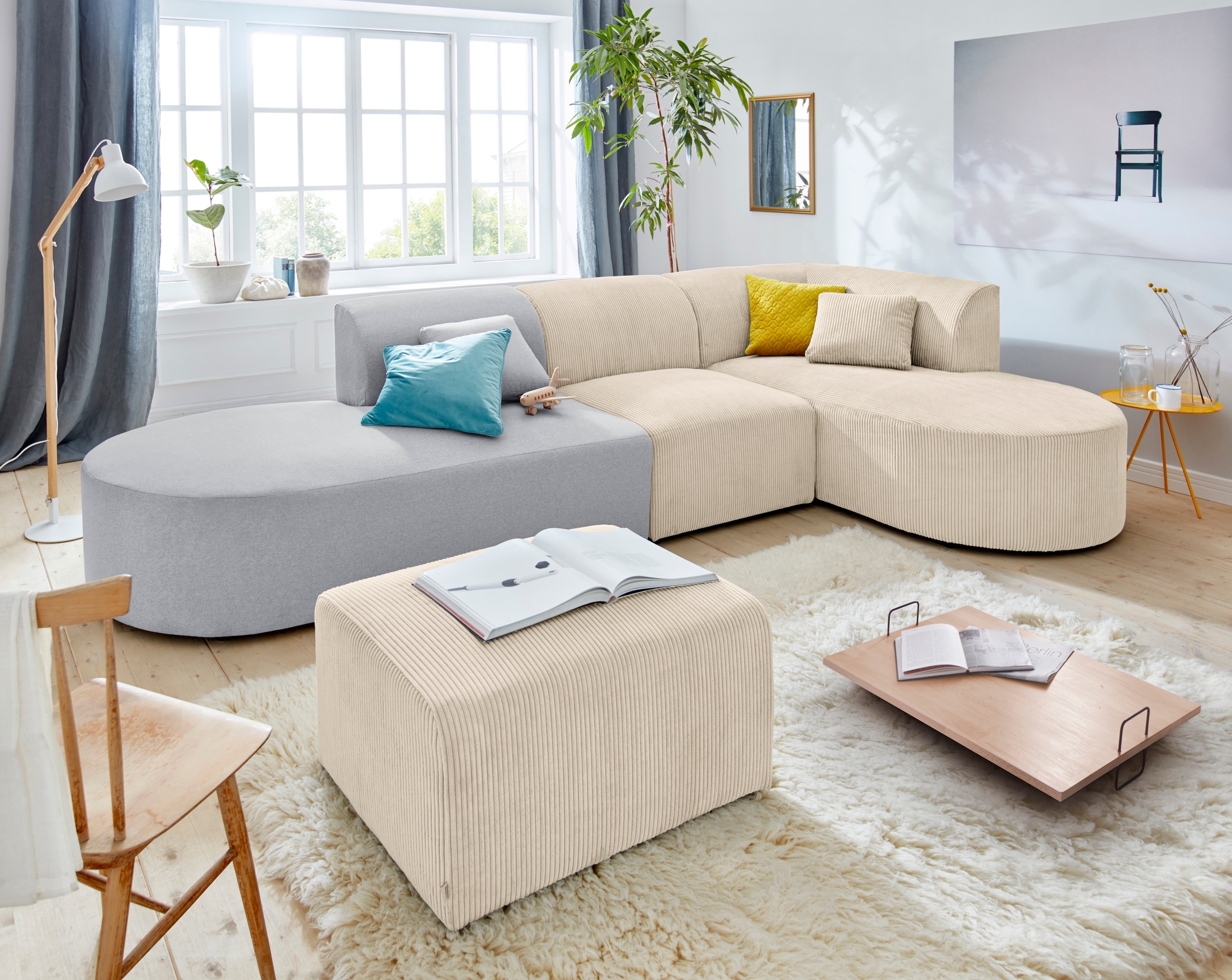 andas Sofa-Eckelement »Alesund«, als Einzelelement oder Modulteil