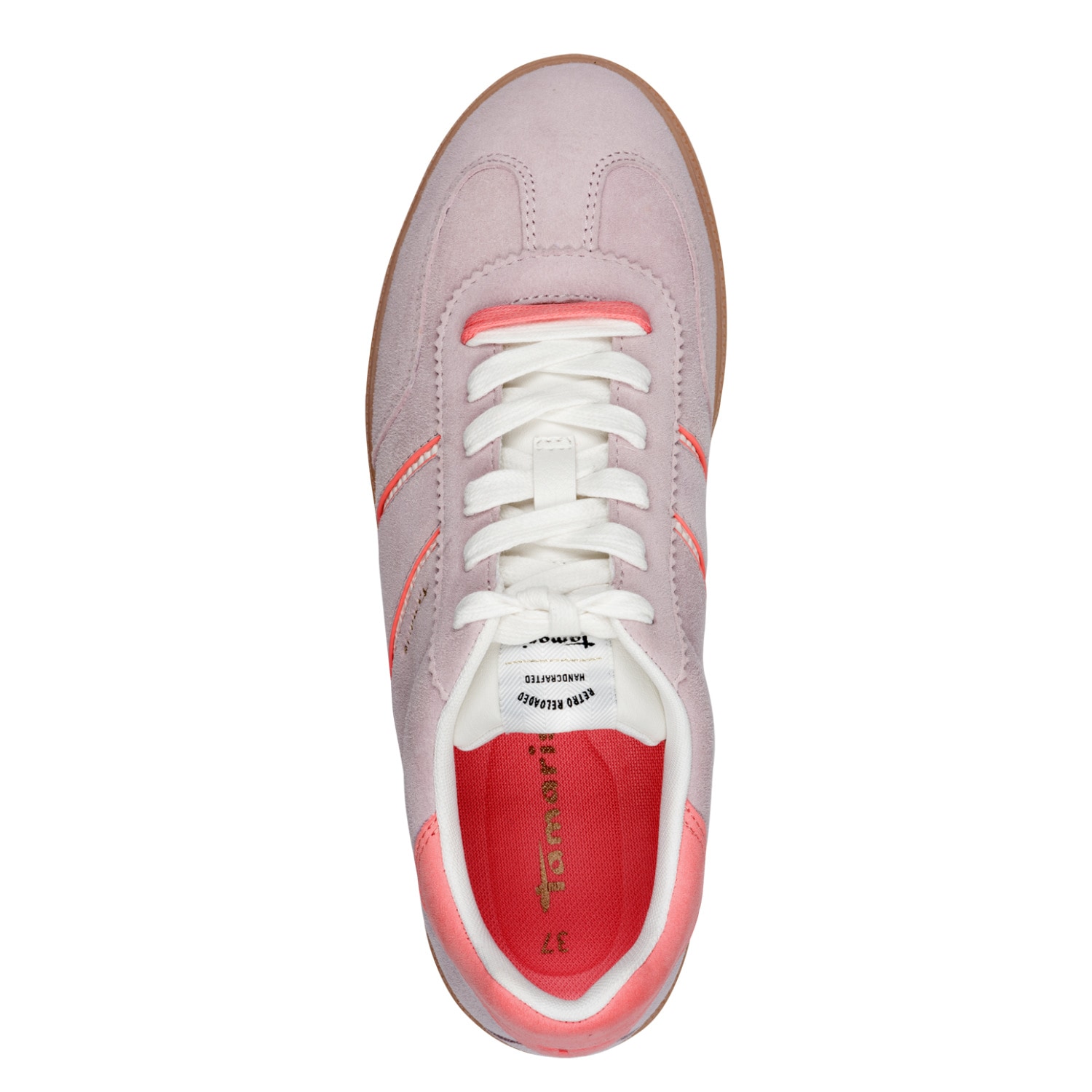 Tamaris Baskets à plateforme  chaussure de loisir, chaussure basse, chaussure à lacets avec col rembourré