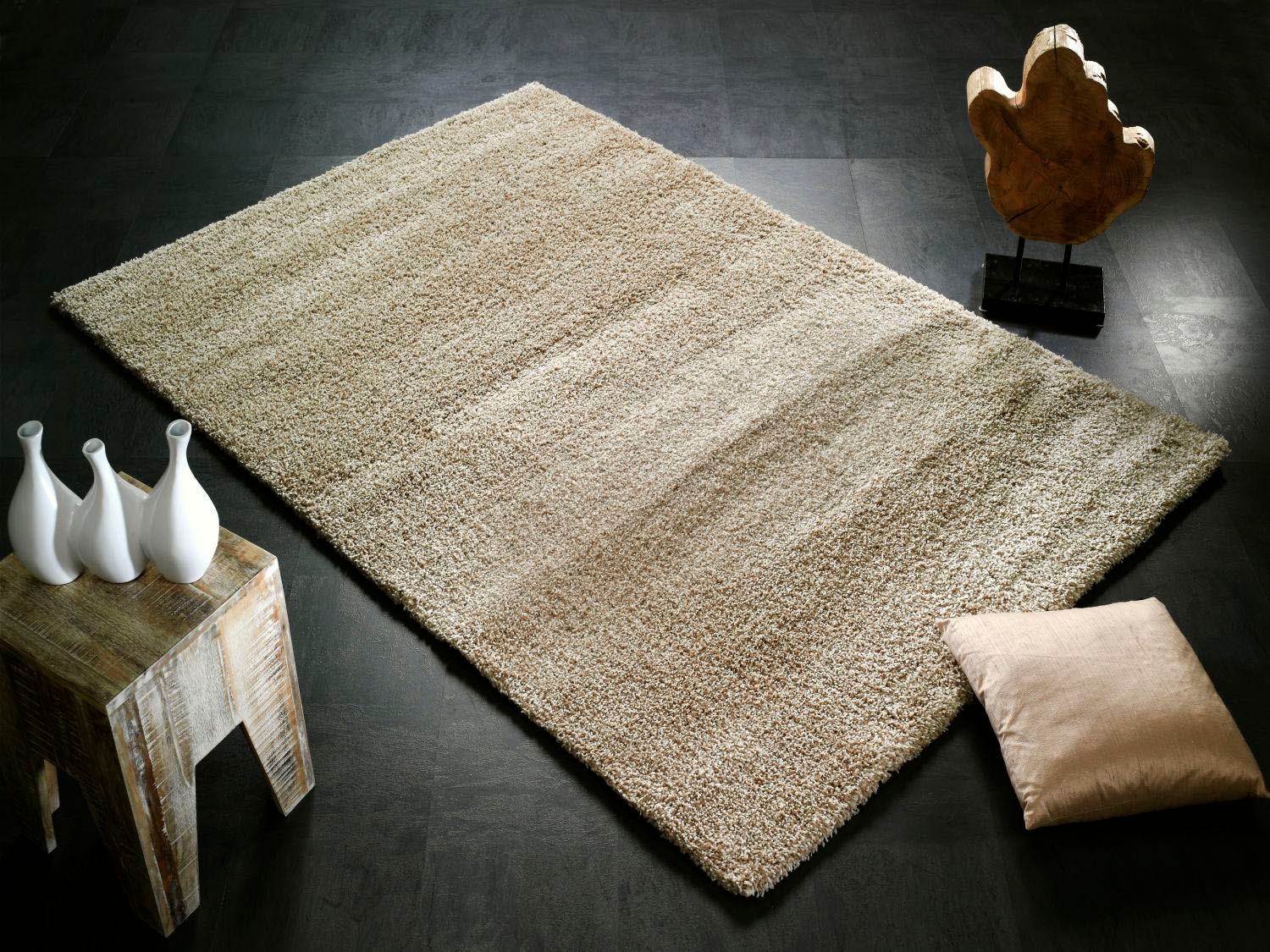 OCI DIE TEPPICHMARKE Hochflor-Teppich »Lobby Shaggy«, rechteckig, 52 mm Höhe, Wohnzimmer