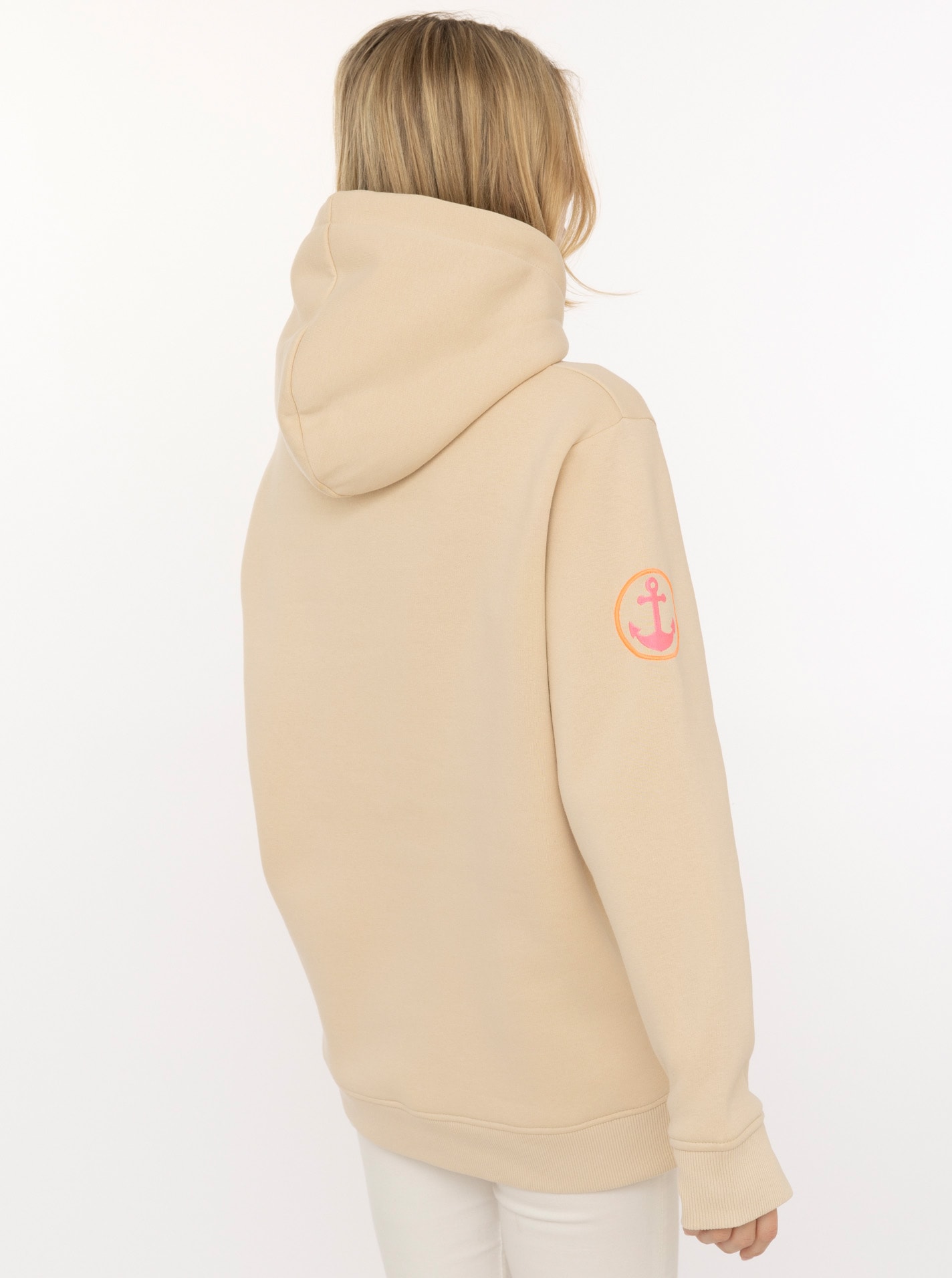 Zwillingsherz Hoodie »"Moin Moin Möwe"«, mit nordischem Gruss, lustiger Möwe, Fronttasche
