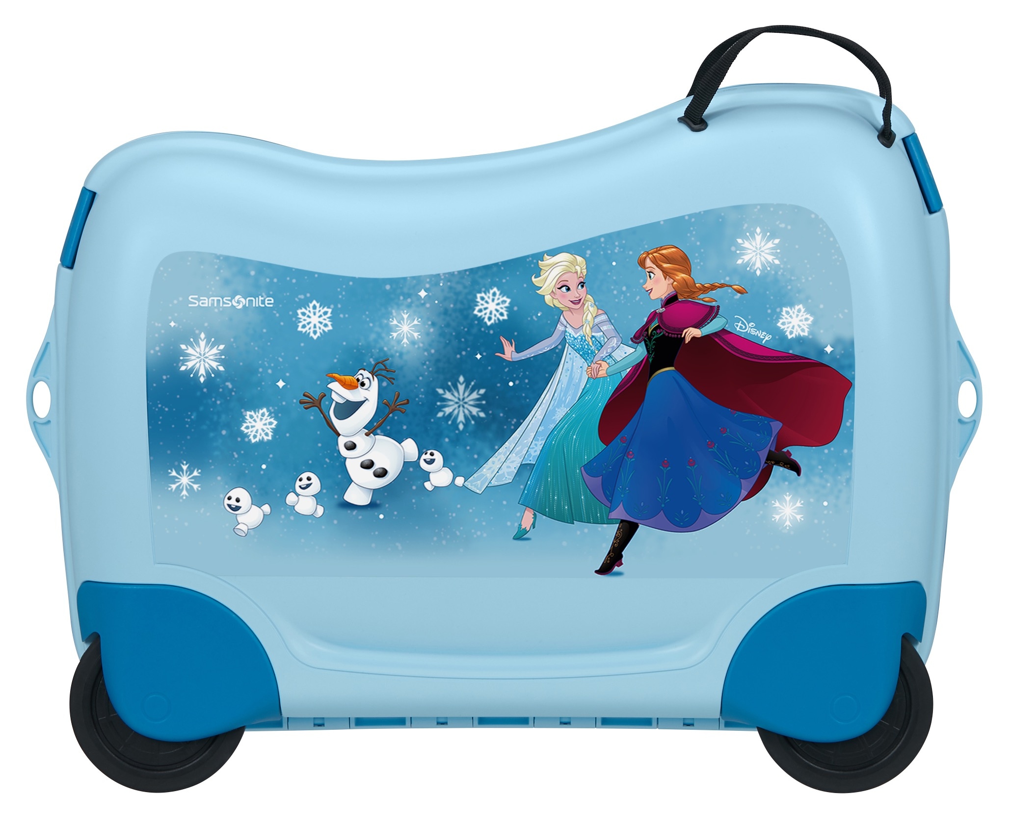 Samsonite Kinderkoffer »DREAM2GO DISNEY, Frozen Magic« 30 l 4 Rollen mit geräumigem Hauptfach, mit Kreuzspannbändern, mit Haltegurt aussen