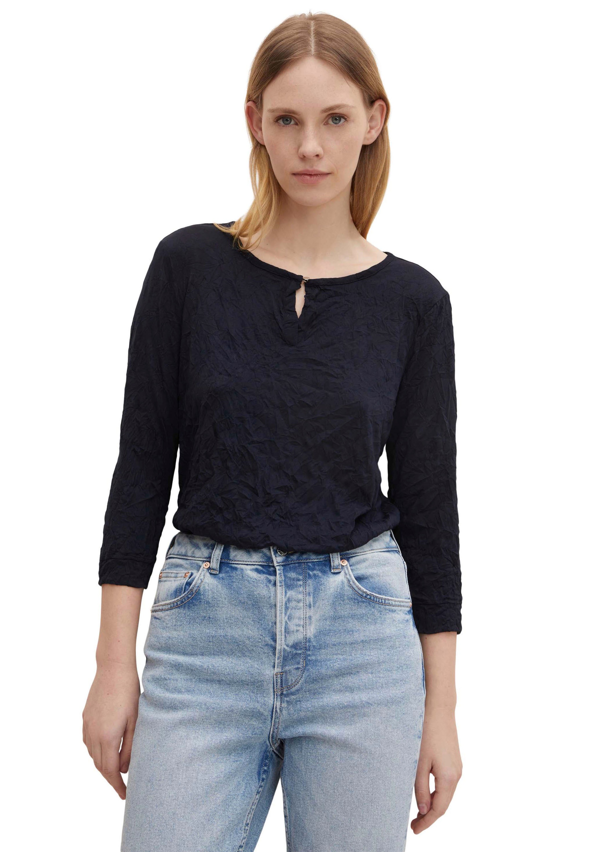 Image of TOM TAILOR Henleyshirt, im modischen Allover-Print bei Ackermann Versand Schweiz