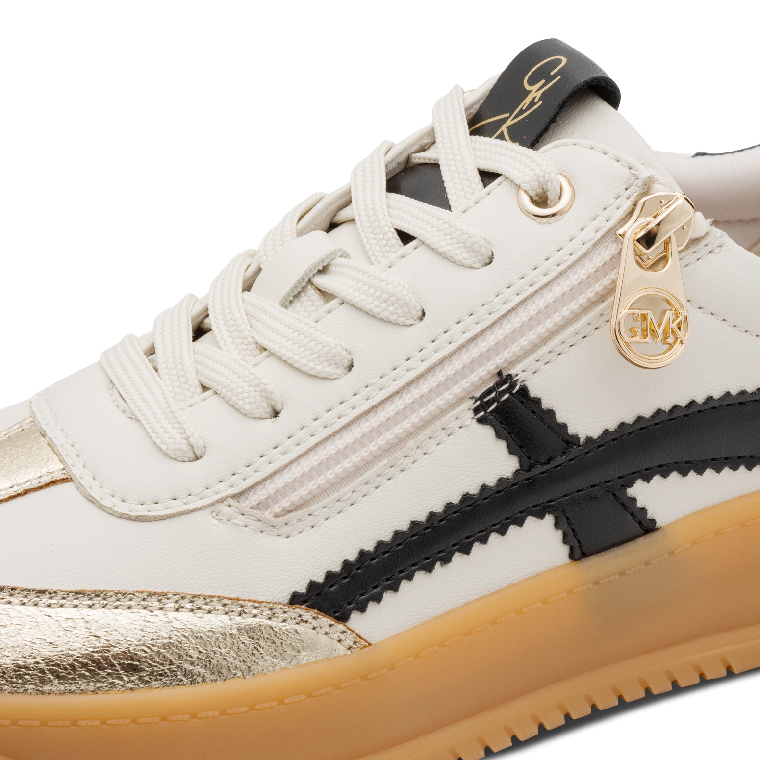MARCO TOZZI by GMK Baskets à plateforme  Chaussure de loisir, chaussure basse, à lacets avec empiècements contrastés
