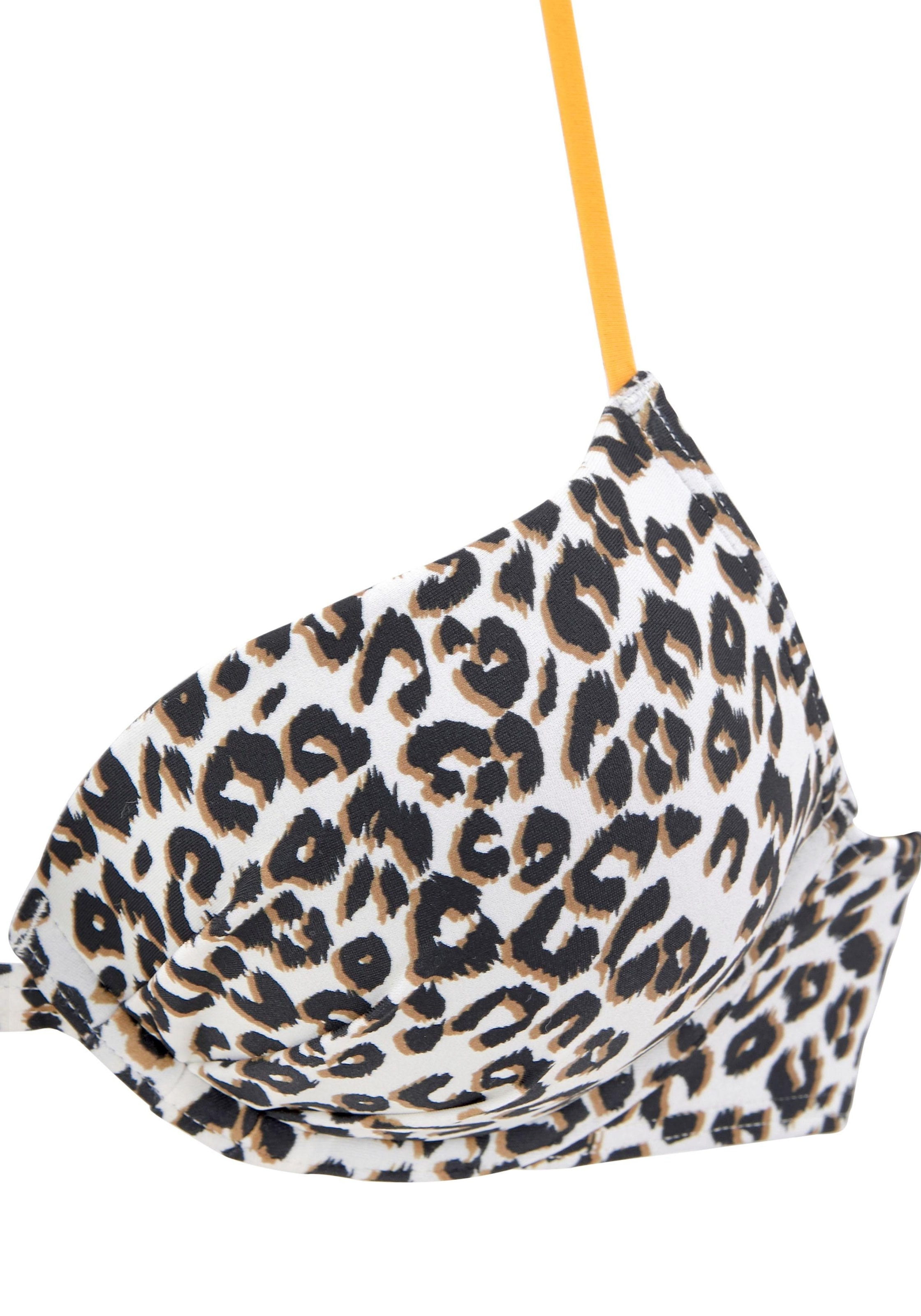 Buffalo Push-Up-Bikini-Top »Kitty«, mit kontrastfarbenen Trägern