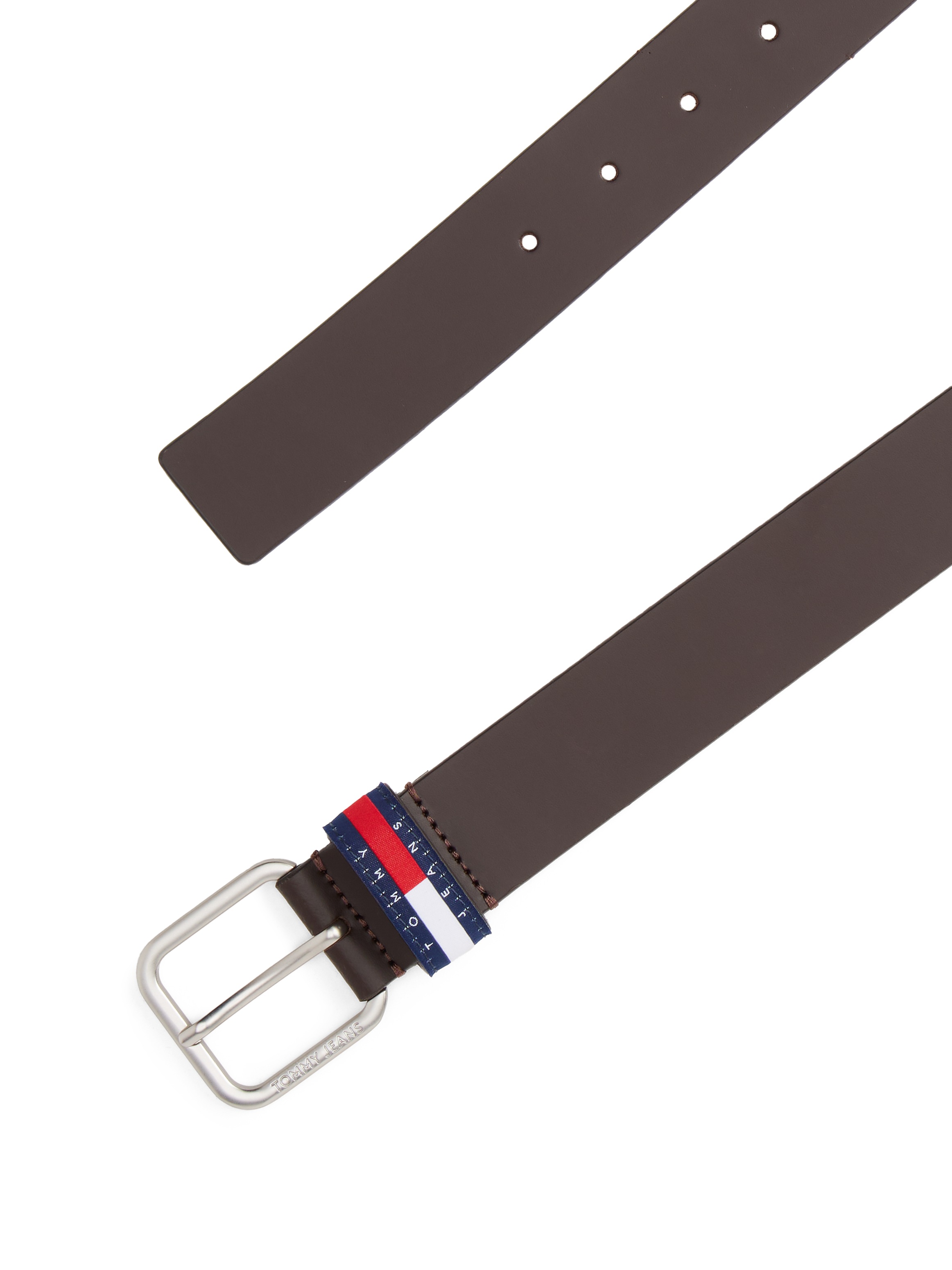 Tommy Jeans Ledergürtel »TJM RYAN 3.5«, mit Logo auf Gürtelschlaufe
