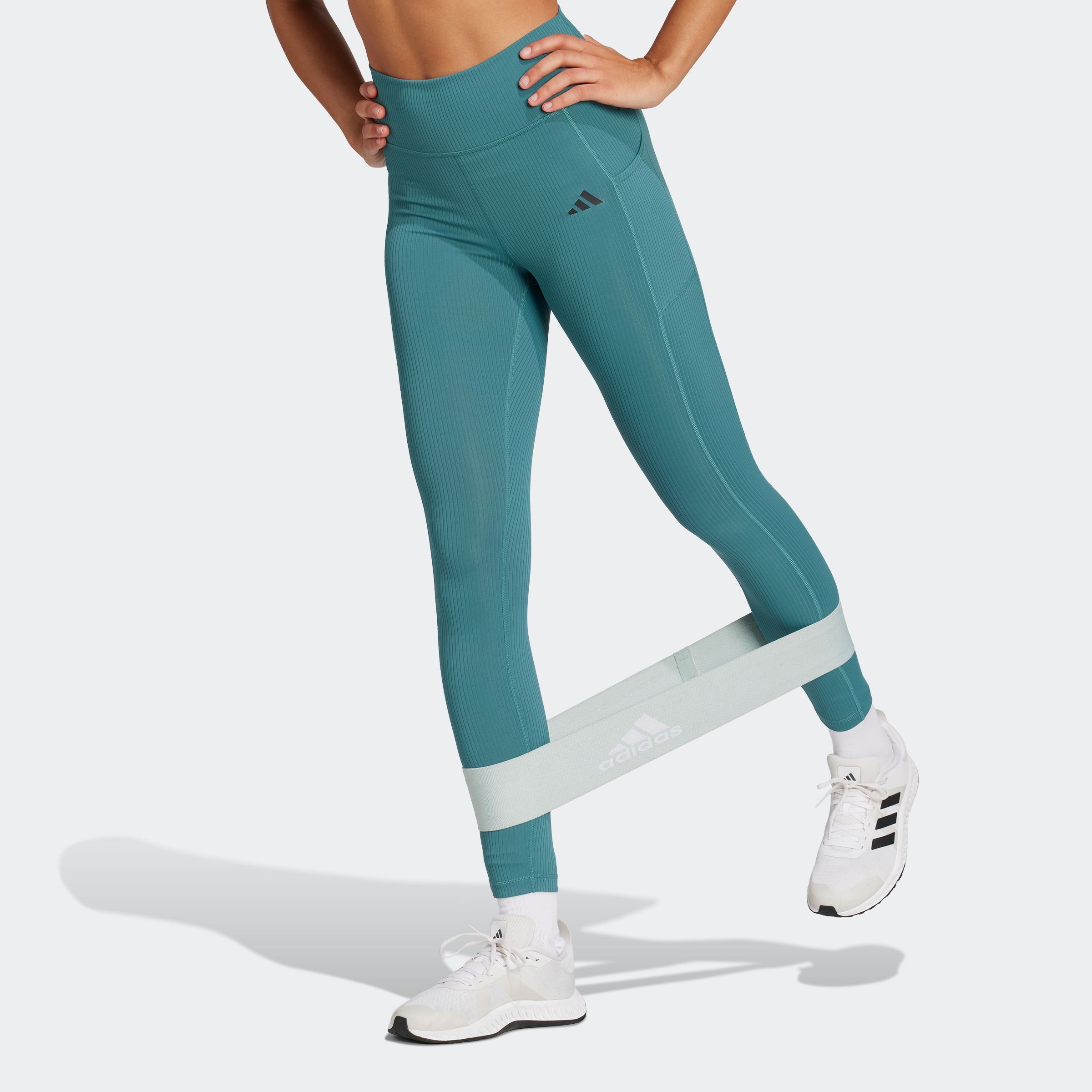 Image of adidas Performance Trainingstights "OPTIME RIB 7/8-LEGGINGS"