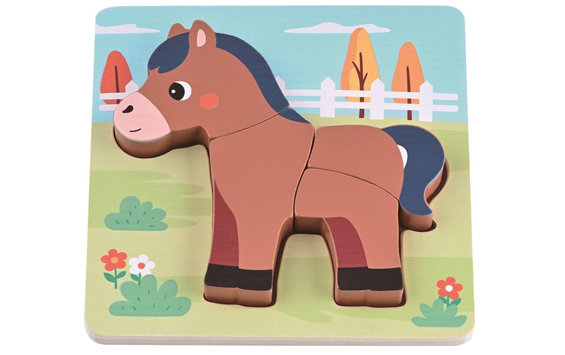 Spielba Puzzle »mit 4 Tieren«