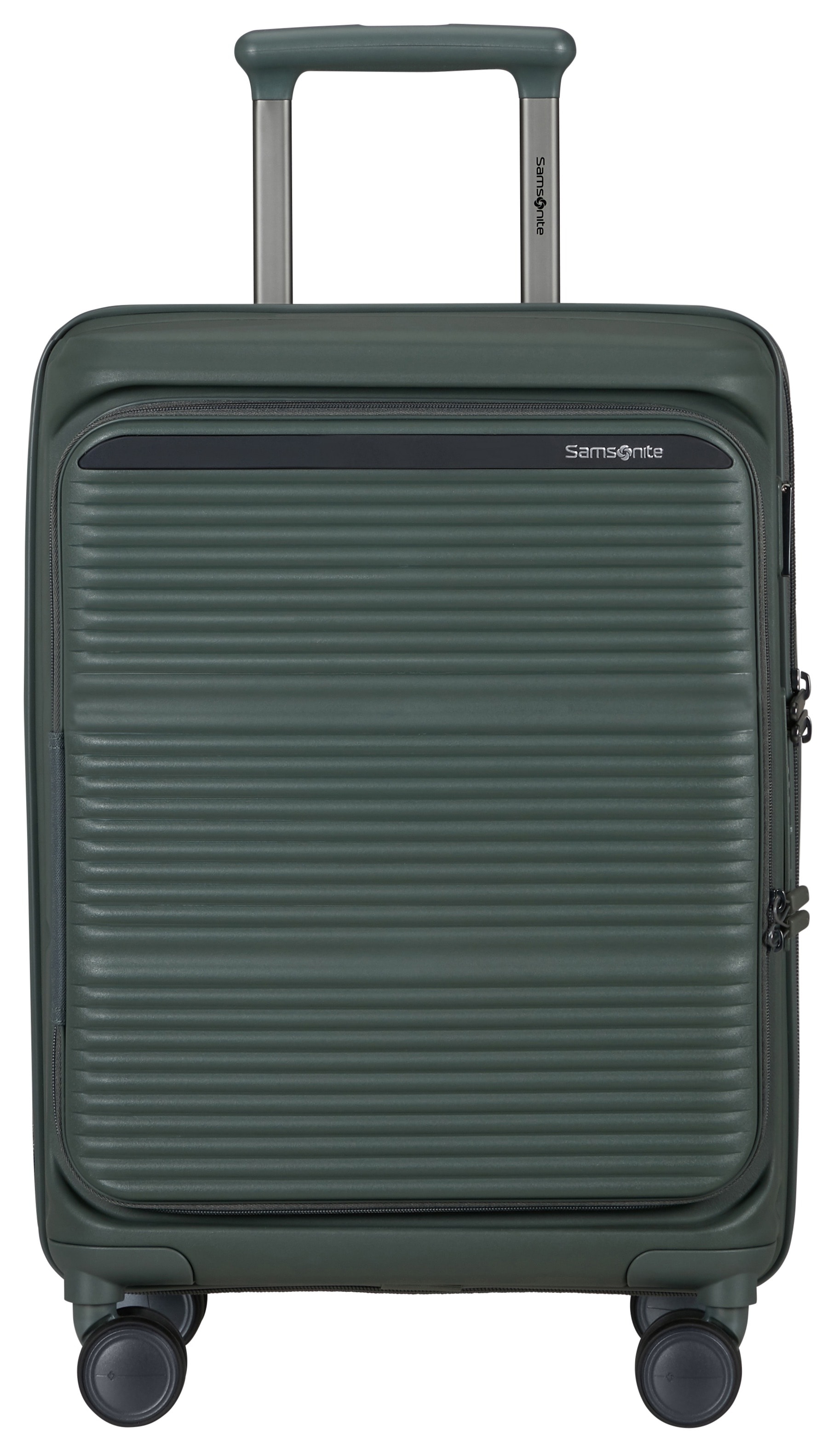 Samsonite Trolley à coque dure »PARALUX, verschiedene Grössen und Farben« 40 litre 4 Rollen avec système trolley à bouton-pression verrouillable et escamotable