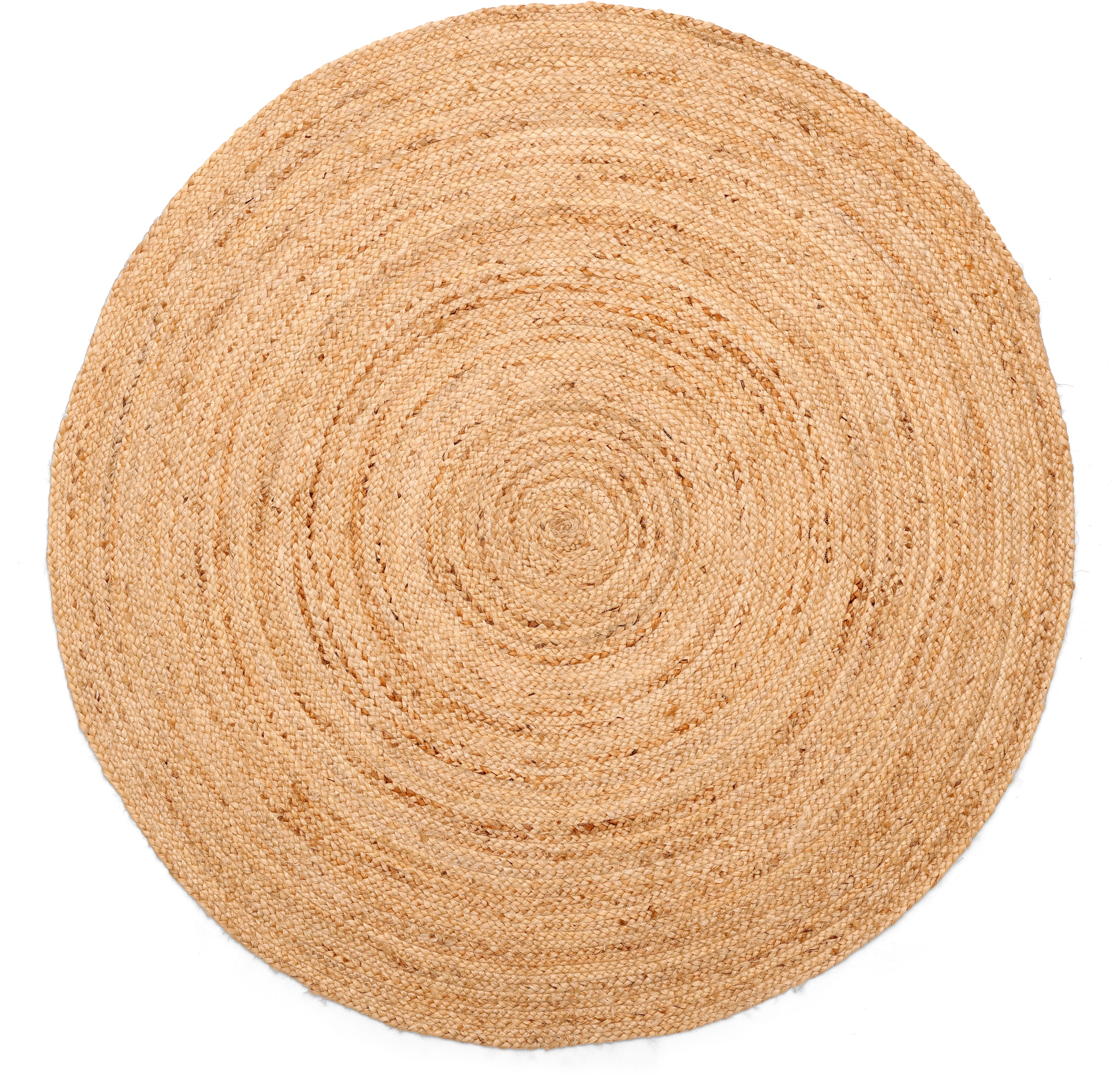 andas Teppich »Bjarka«, rund, meliert, 100% Jute, handgewebt, auch als Läufer & in rund erhältlich