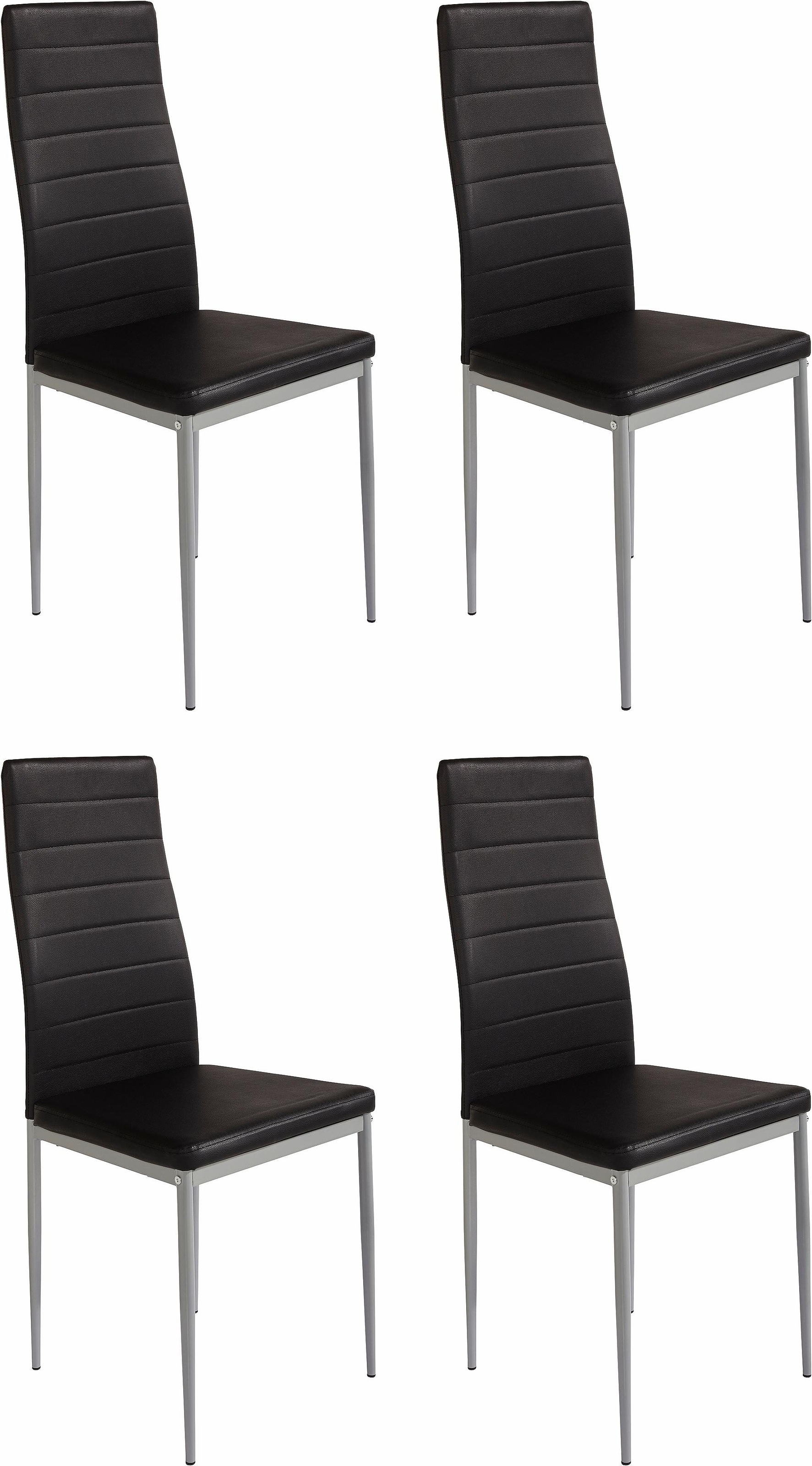 Image of Homexperts Esszimmerstuhl »Pegasus«, (Set), 4 St., Kunstleder, (2 oder 4 Stück), Bezug in Kunstleder bei Ackermann Versand Schweiz