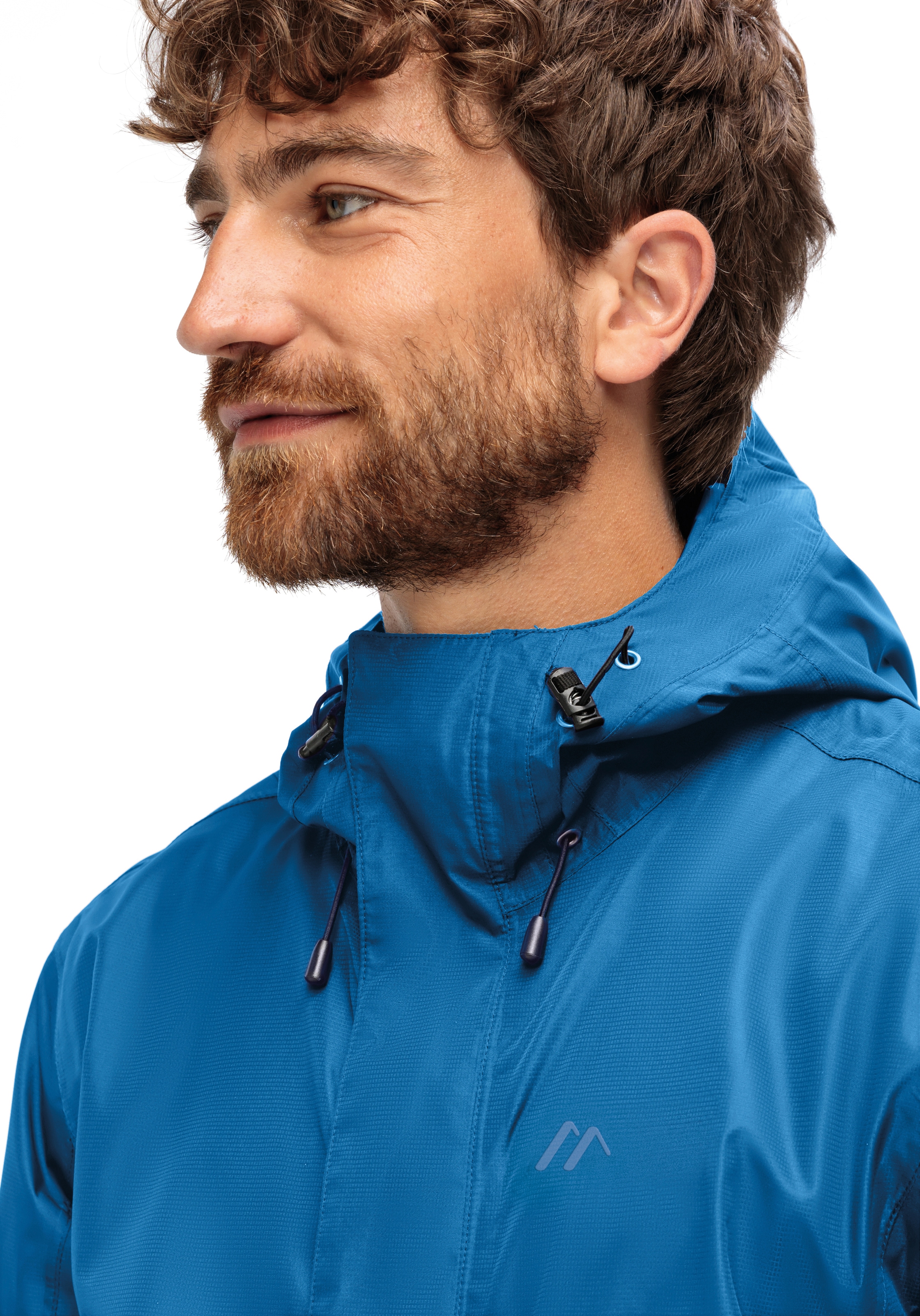 Maier Sports Veste de pluie »Abbenstein M« Veste homme imperméable, coupe-vent moderne, veste outdoor, coupe régulière