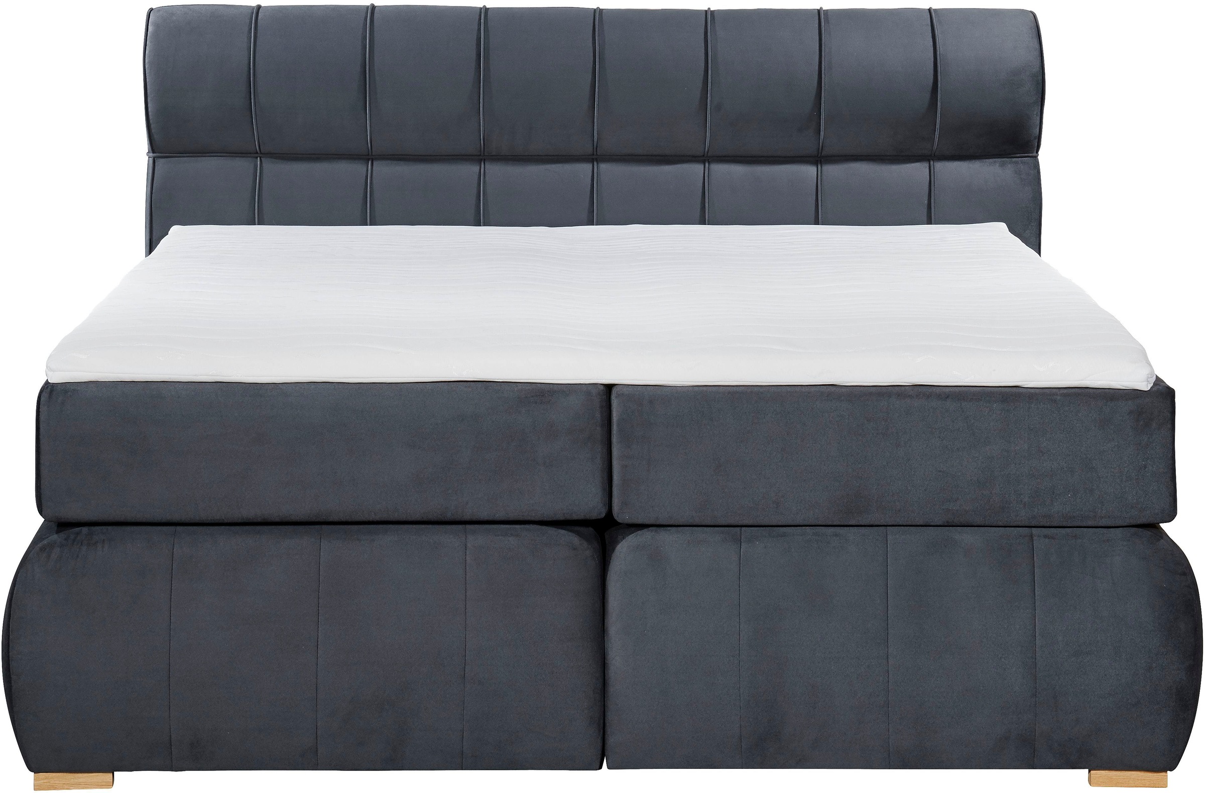 Places of Style Boxspringbett »Felicia«, in H4, inkl. Topper und Bettkasten