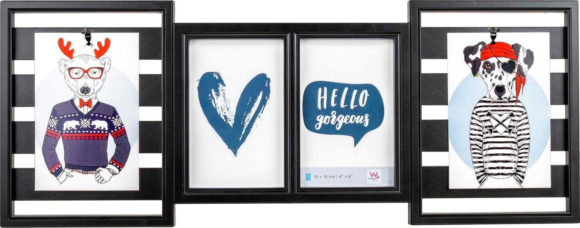 Image of Walther Galerierahmen »Collage Mr Gorgeous«, Masse (B/T/H): 55/2/22 cm bei Ackermann Versand Schweiz