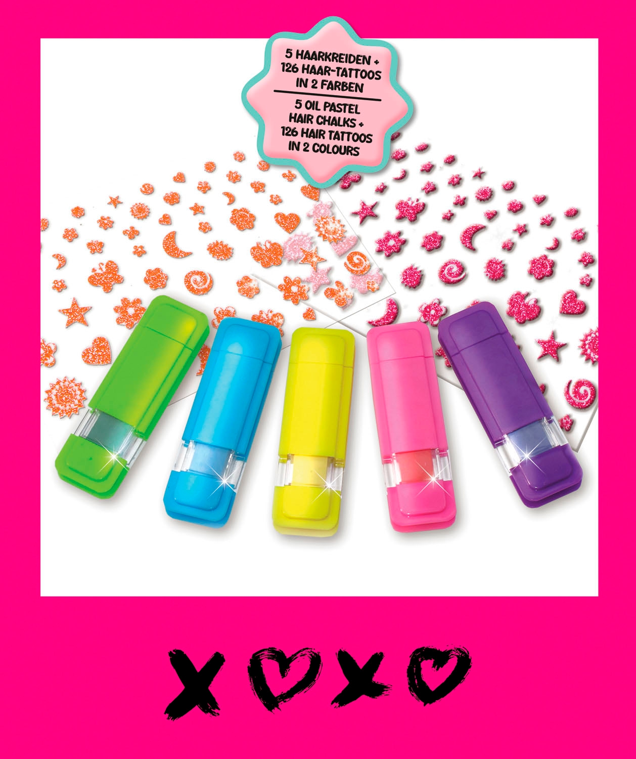 Lena® Set créatif »Haarkreide«