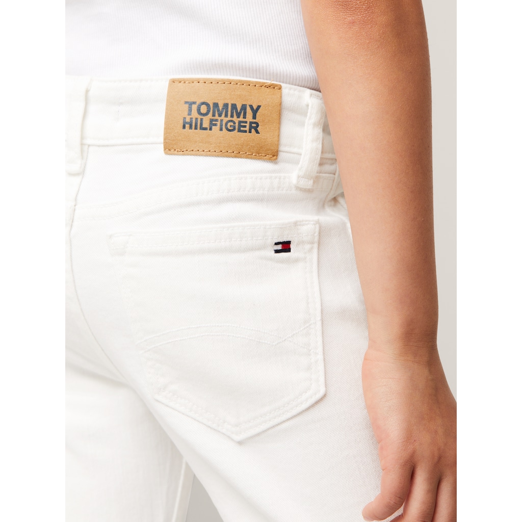 Tommy Hilfiger Slim-fit-Jeans »NORA WHITE«, Kinder bis 16 Jahre
