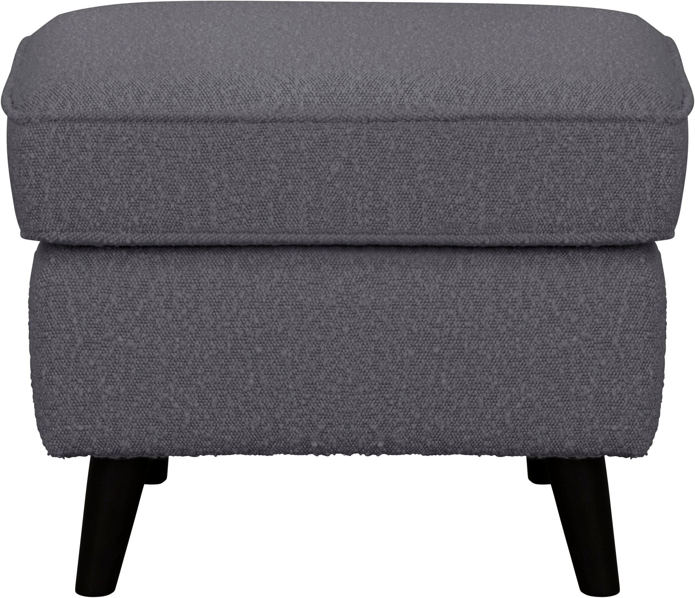 Home affaire Polsterhocker »Polsterhocker CHISTELLE, auch in Bouclé«, mit Wellenunterfederung, Masse: B/TH: 57/57/46 cm