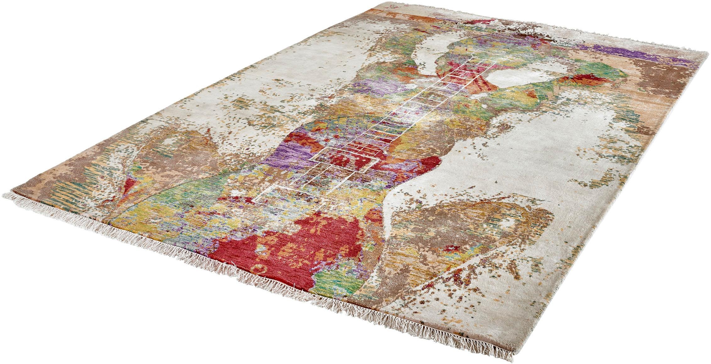 Image of Obsession Teppich »My Sound of Obsession 110«, rechteckig, 14 mm Höhe, Obermaterial: 50% Wolle, 50% Viskose, Wohnzimmer bei Ackermann Versand Schweiz