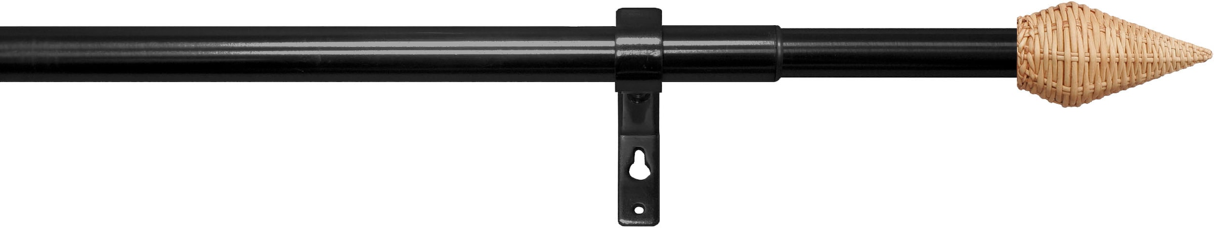 indeko Gardinenstange »Rattan Ø13/16mm«, 1 läufig-läufig, ausziehbar, stufenlos  verstellbare Teleskopstange kaufen