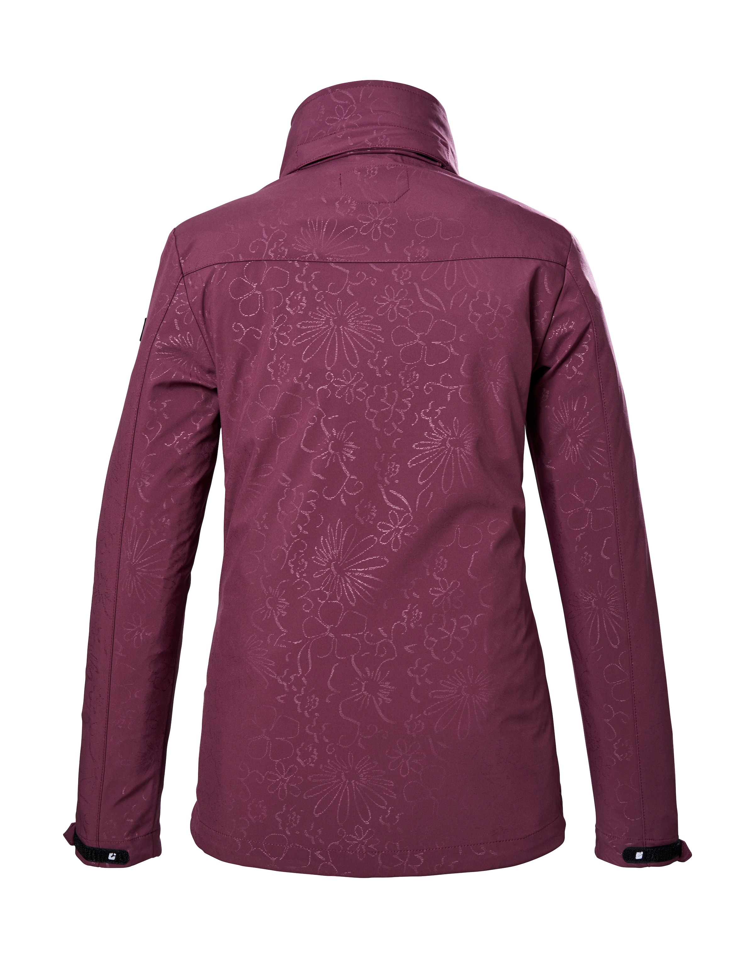 Killtec Softshelljacke »KOS 40 WMN SFTSHLL JCKT«, Wasserabweisende, atmungsaktive Damenjacke aus recyceltem Material