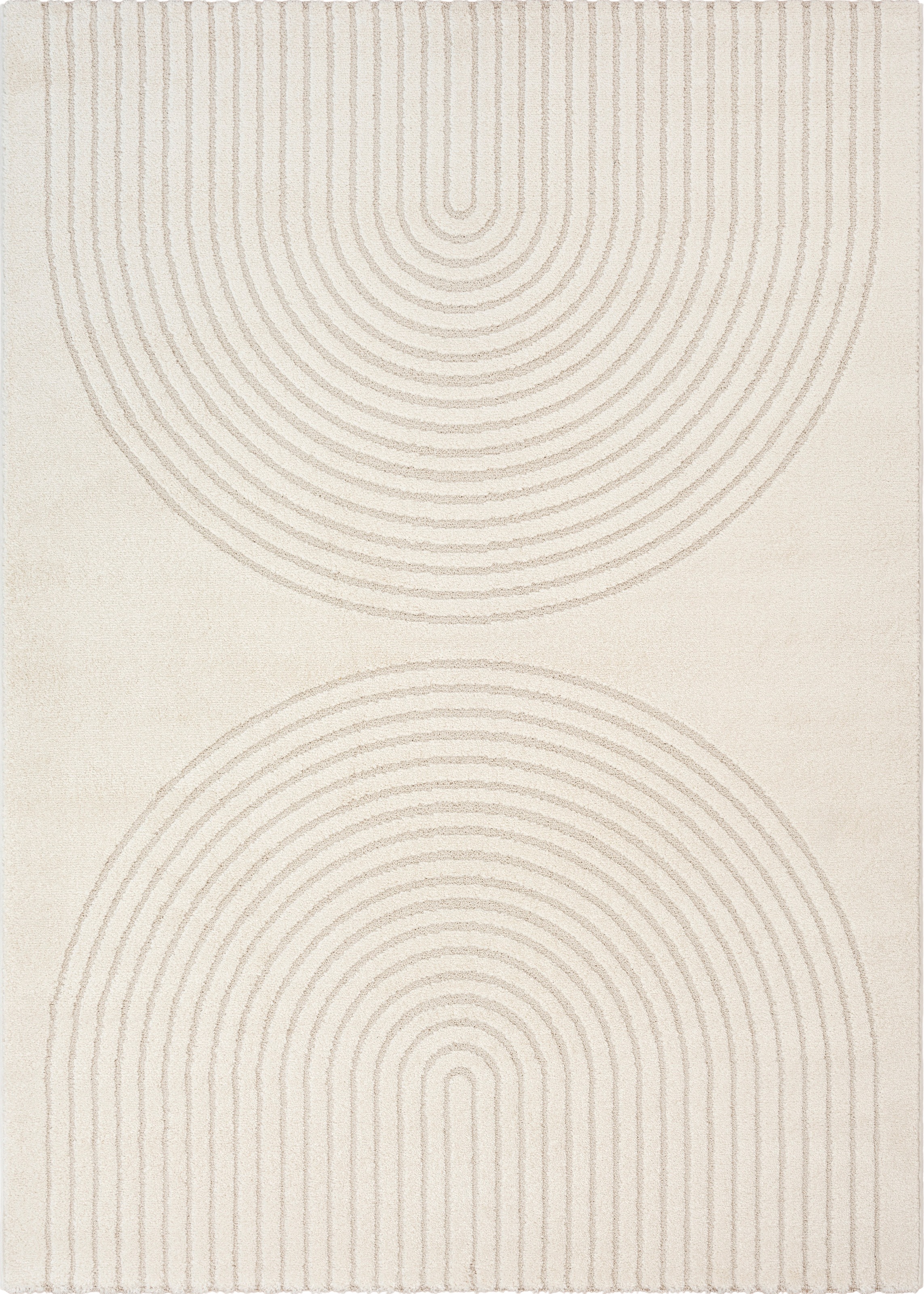 merinos Teppich »Eclipse« rechteckig 14 mm Höhe moderner Wohnzimmer Teppich, geometrisches Design