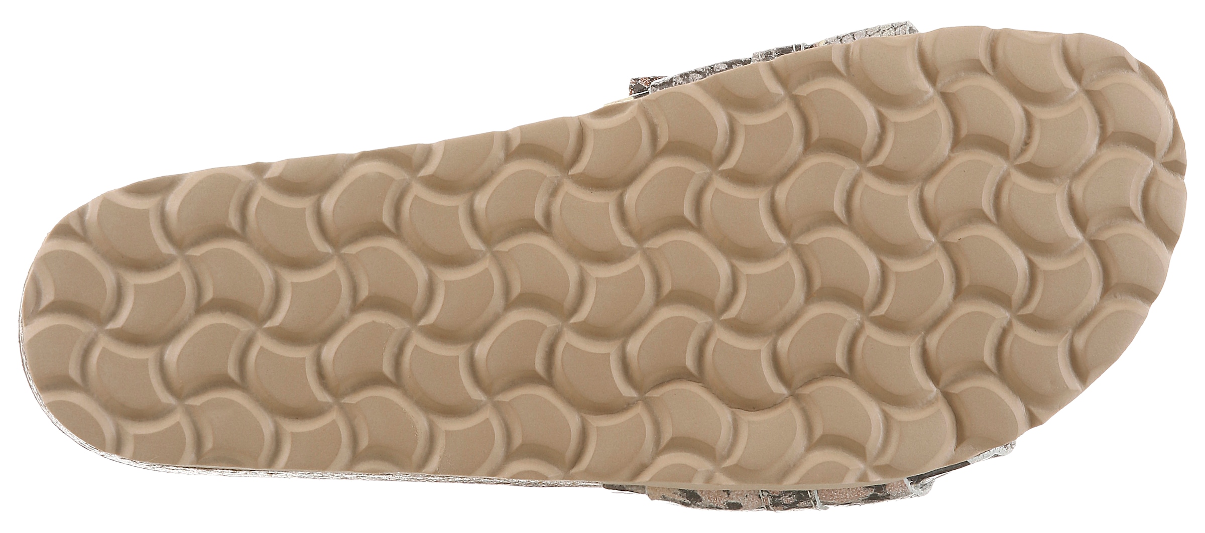 VERBENAS Pantolette »ROCIO«  Chaussure d’été, chaussure de plage, chaussure de vacances aspect reptile