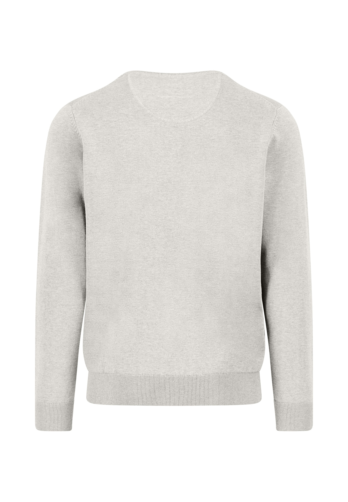 FYNCH-HATTON Rundhalspullover mit Logo Stickerei