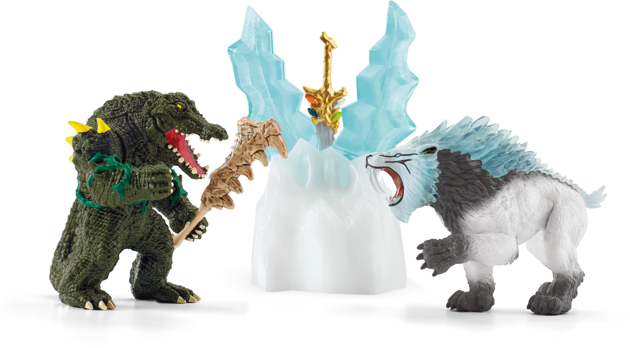 Schleich® Spielwelt »ELDRADOR®, Angriff auf die Eisfestung (42497)«, (Set)