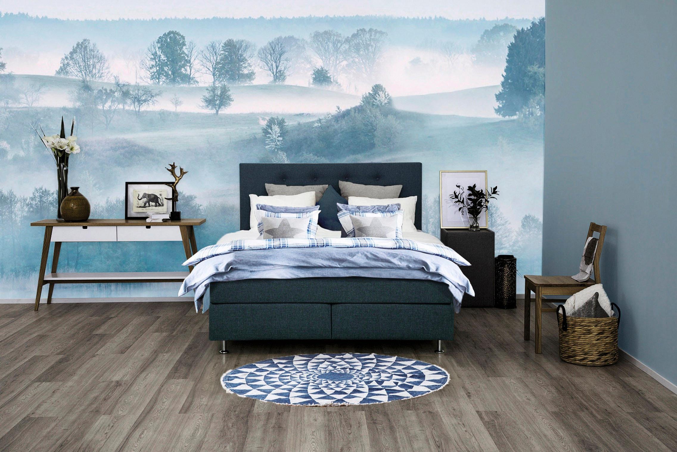 Image of Home affaire Boxspringbett "Nordica" inkl. Topper, auch in Überlänge 200/220 cm