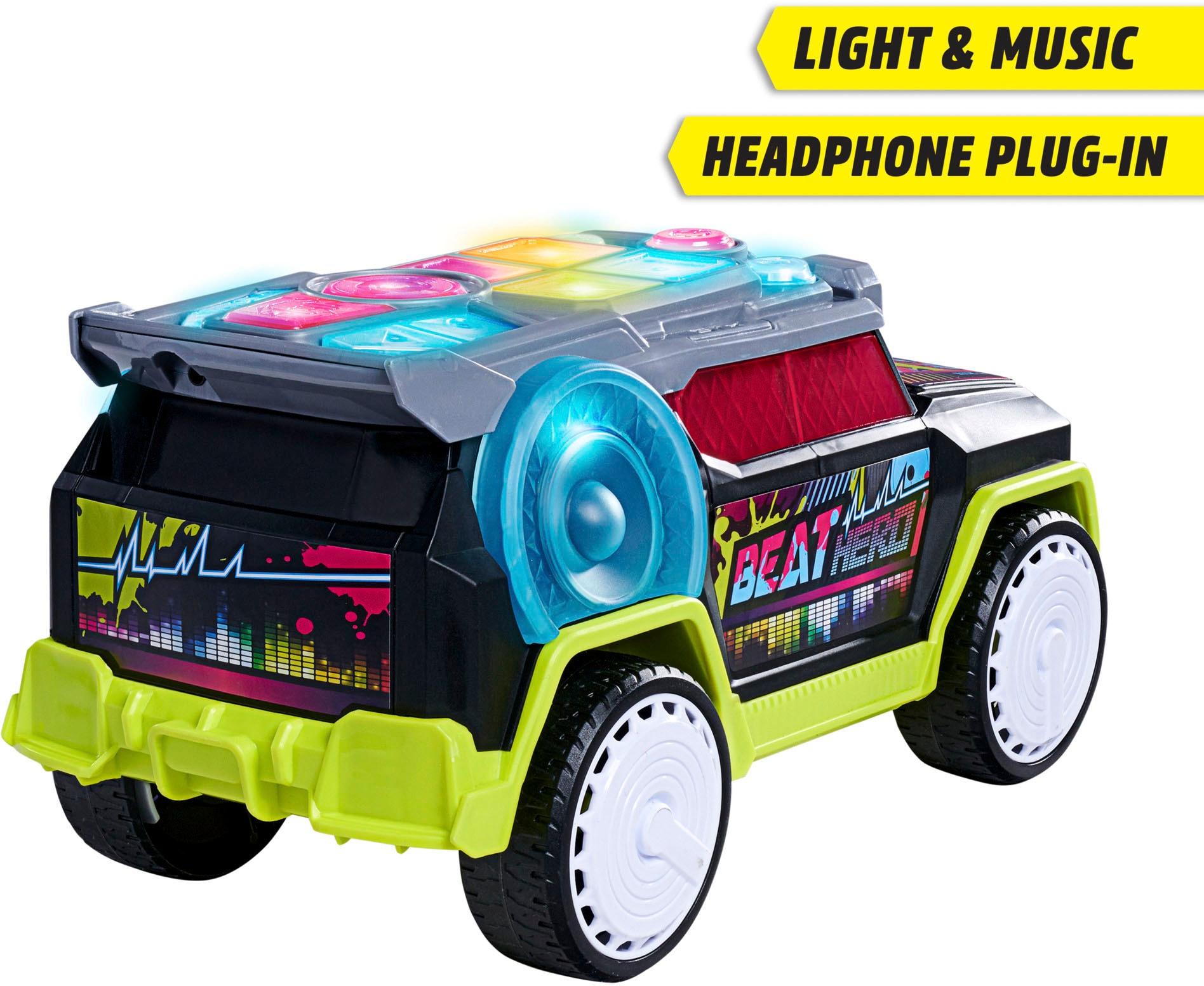 Dickie Toys Spielzeug-Auto »STREETS N BEATZ, Beat Hero«, mit Licht & Sound